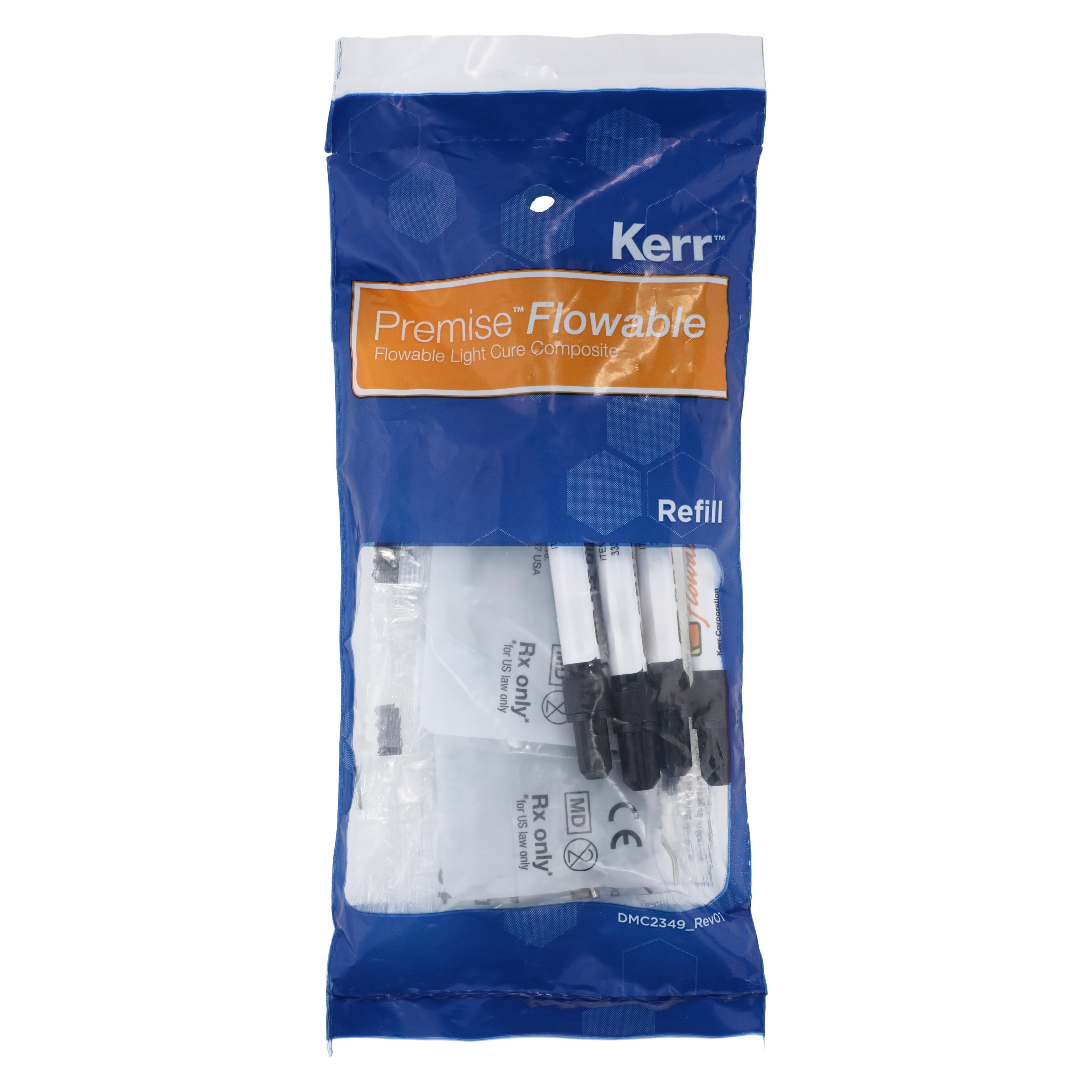Kerr Premise Flowable Composite, Shade B2, 1.7g Syringe, 4/Pack, #33385 thumbnail 5