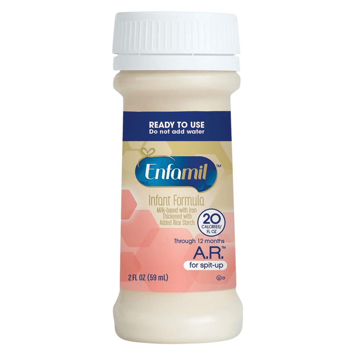 Enfamil A.R. Lipil Infant Formula, 2 oz Bottles, 48/Case - ENFAMIL A.R. LIPIL - Image 1