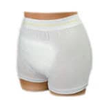 Beocare VPius Stretch Mesh Incontinence Pants, Large, White, Disposable, 100/Case - Pants VPLus Stretch Mesh - Image 1