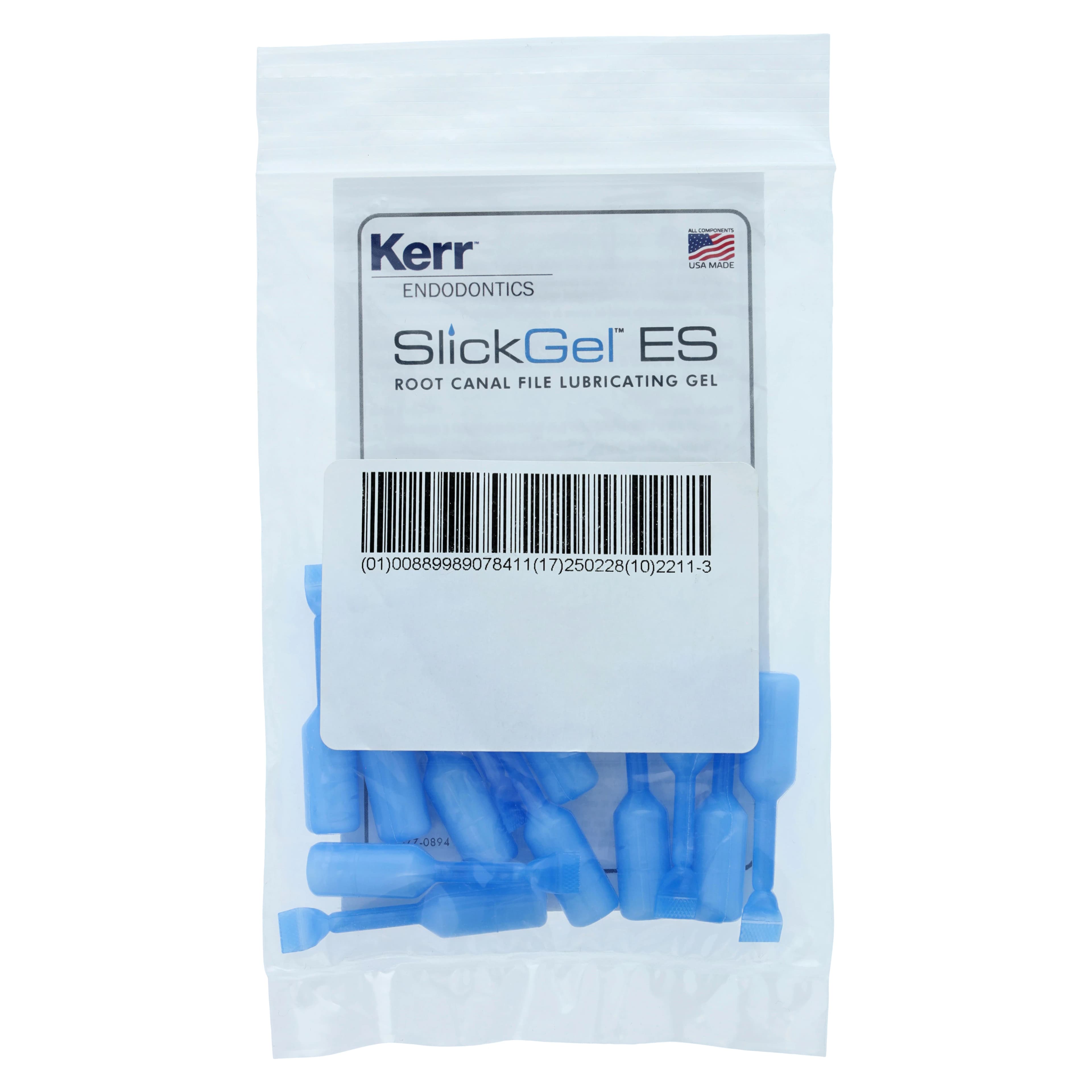 Kerr SlickGel ES Endodontic Canal Lubricant, 1 mL MicroDose Polytubes, 12/Pkg, 973-1015 thumbnail 3