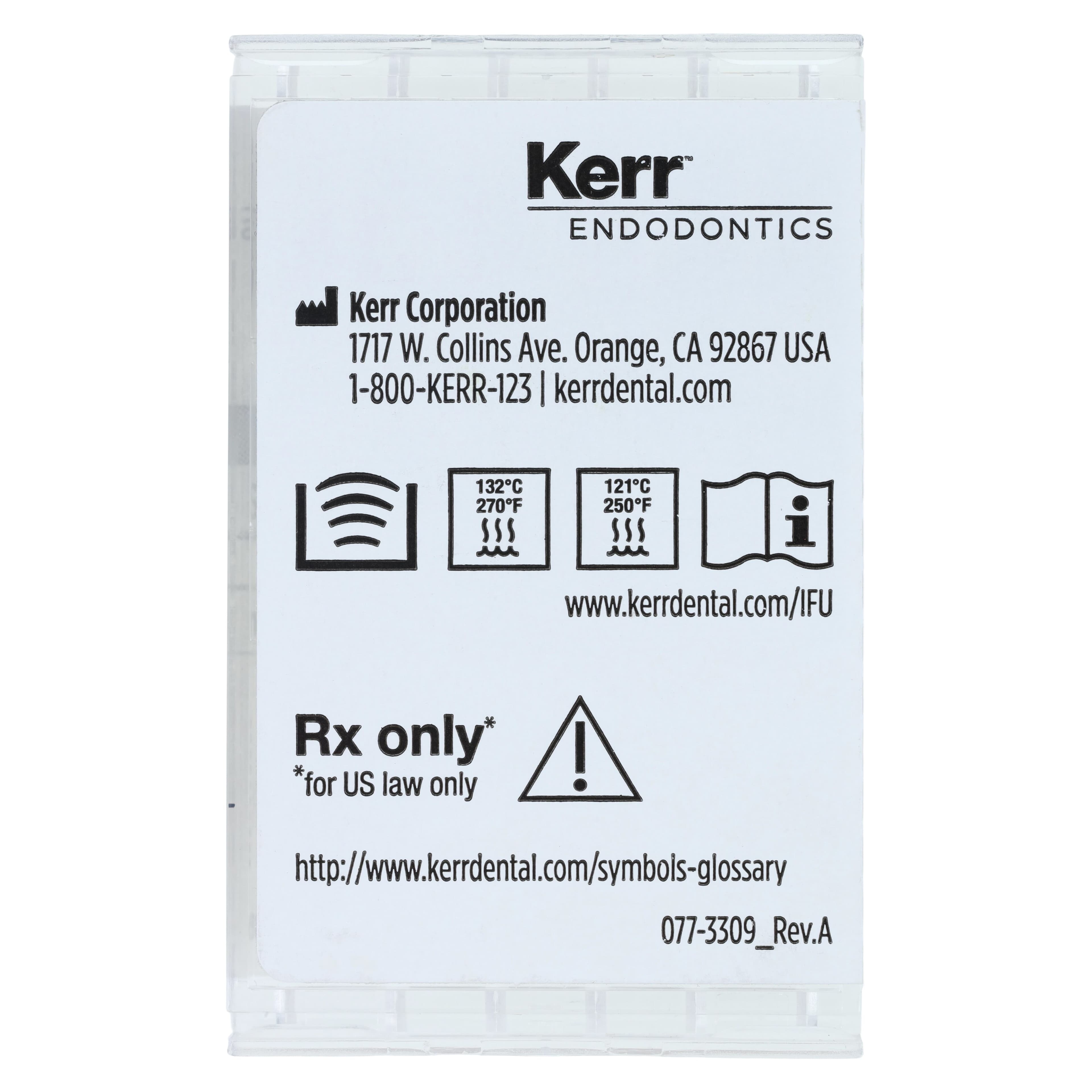 Kerr K-Flex Endodontic Files, #08 (Gray), 25 mm, Stainless Steel, 6/Box, 15122 thumbnail 6