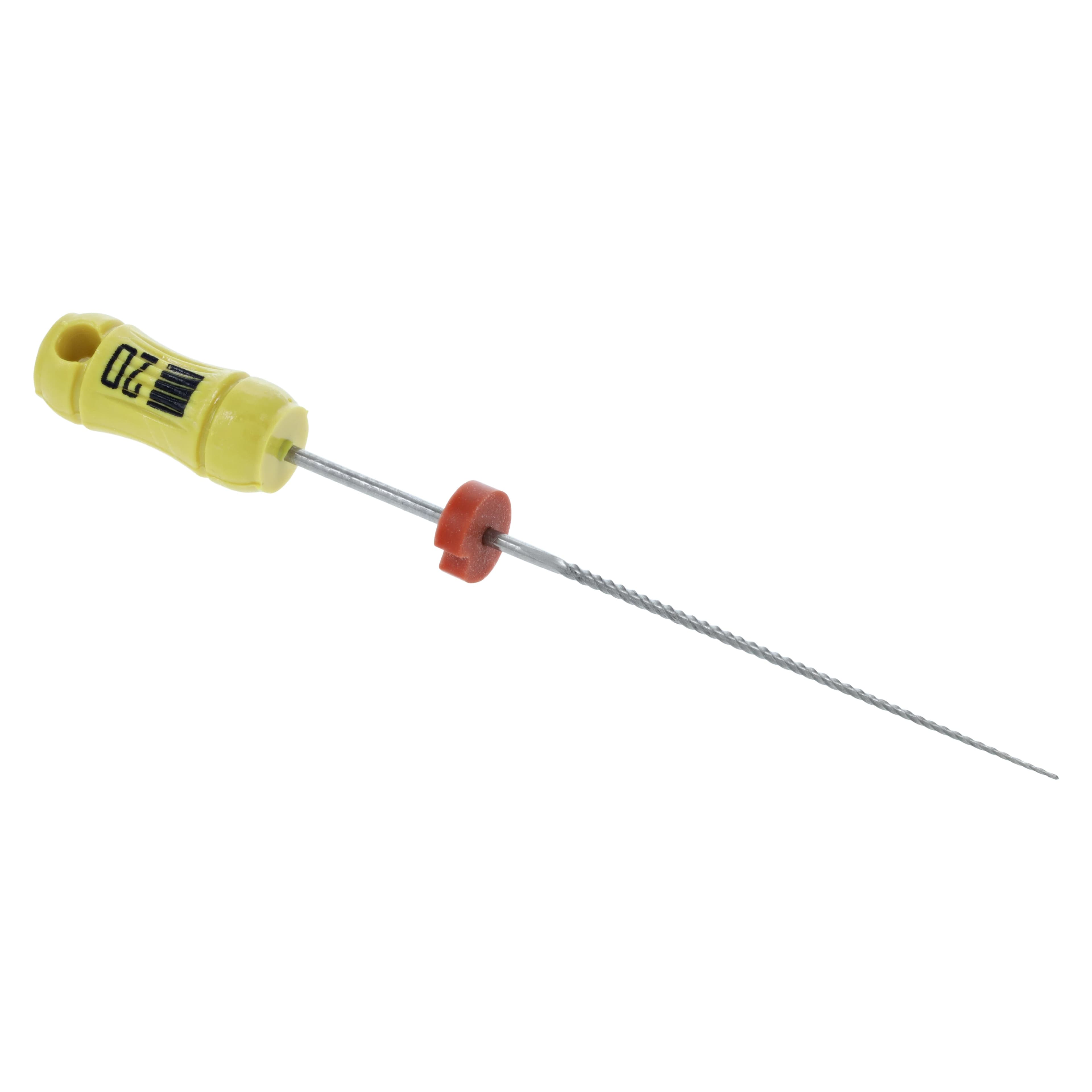 Kerr K-Files Stainless Steel Endodontic Hand Files, 30mm, Size #20, Yellow, 6/Box, 06153 thumbnail 3