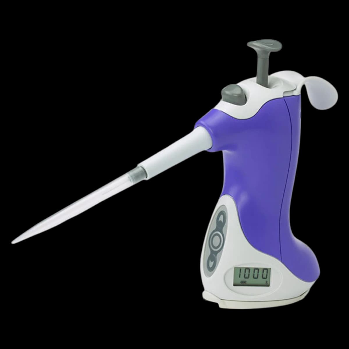 Ovation Quick-Set Adjustable Volume Pipette, 100-1000 µL, 1.0 µL Increments, Purple, Single Channel, Each - Pipette Ovation - Image 1