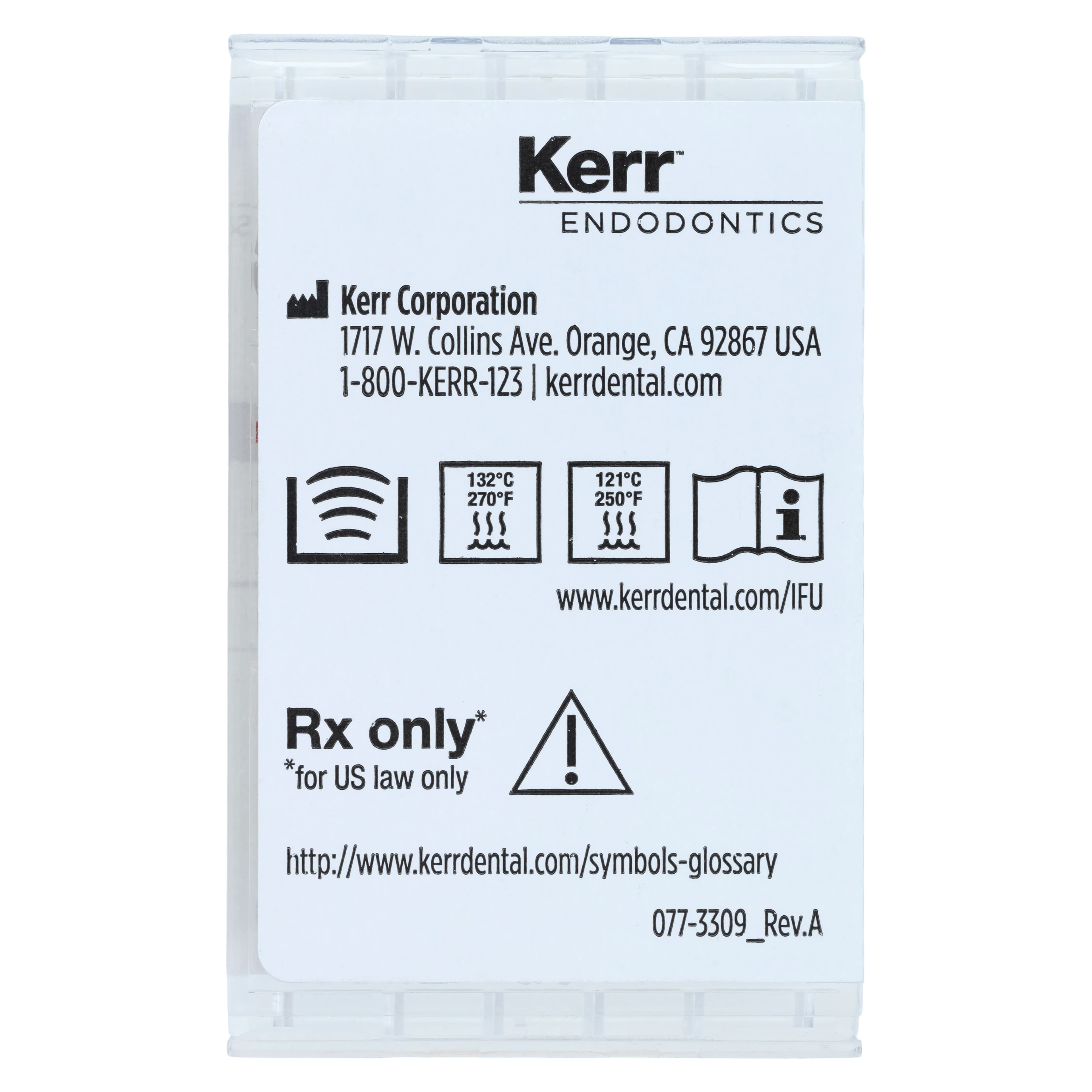 Kerr K-Files, Stainless Steel, 30 mm, #15, White, 6/Pk, 06152 thumbnail 6
