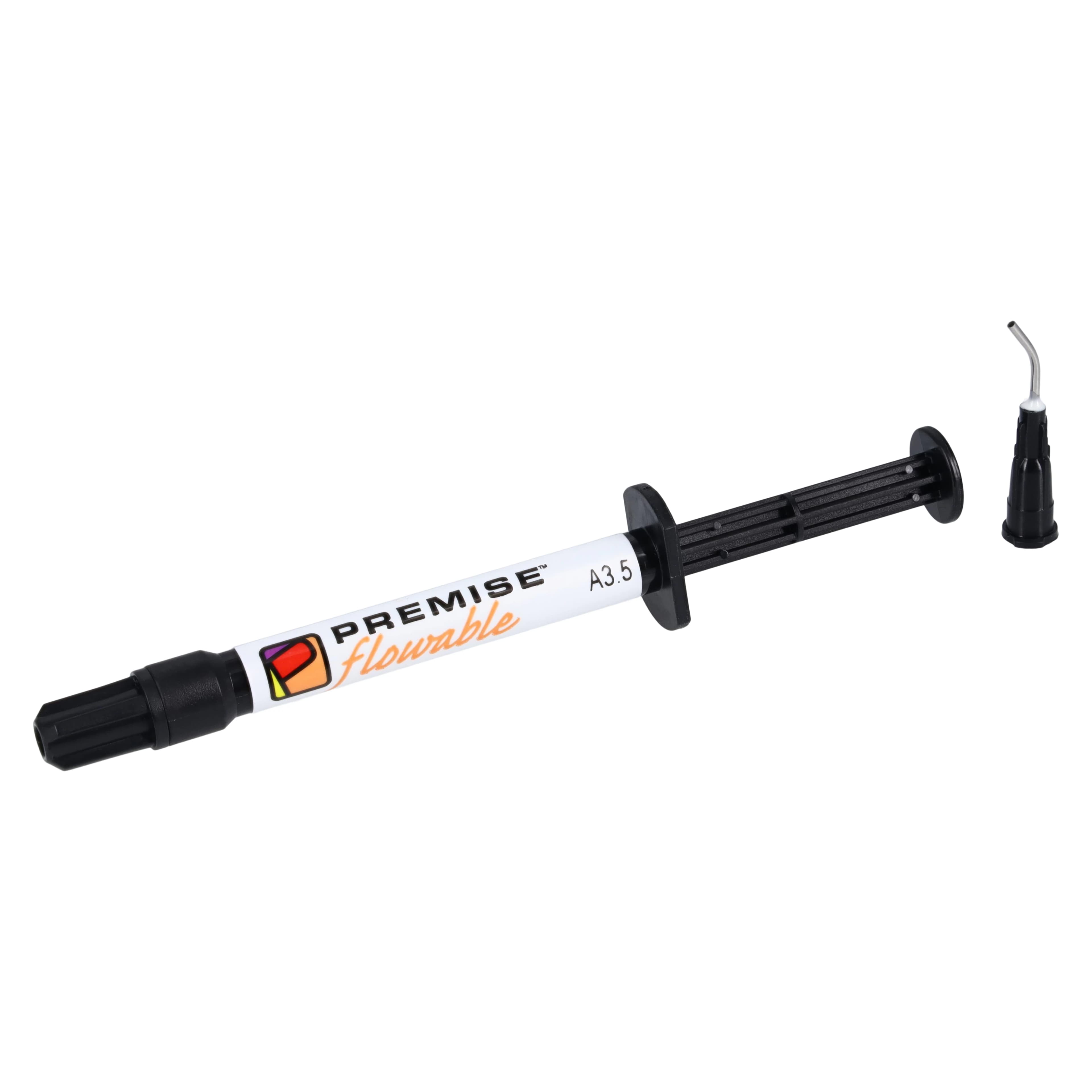 Premise Flowable Nanofilled Composite, Light-Cure, Syringe Refill Kit, 1.7 g, Shade A3.5, 4/Pk, 33375 thumbnail 2