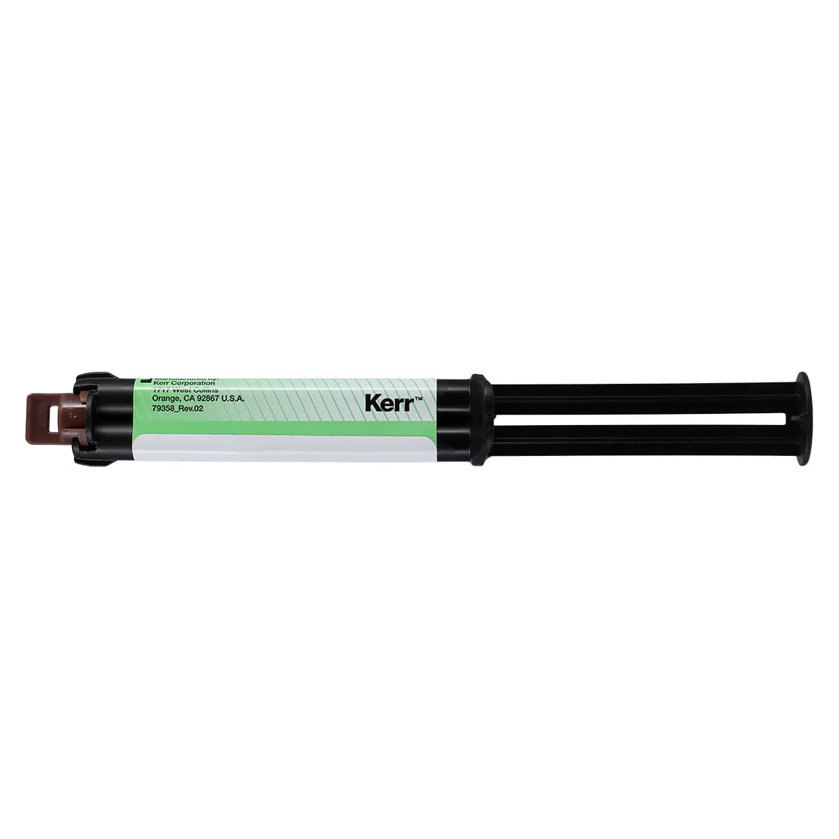 Kerr Temp-Bond Clear with Triclosan Temporary Cement, Automix Syringe, 6 g, Clear, 1 Syringe + 10 Mixing Tips, #33351 thumbnail 5