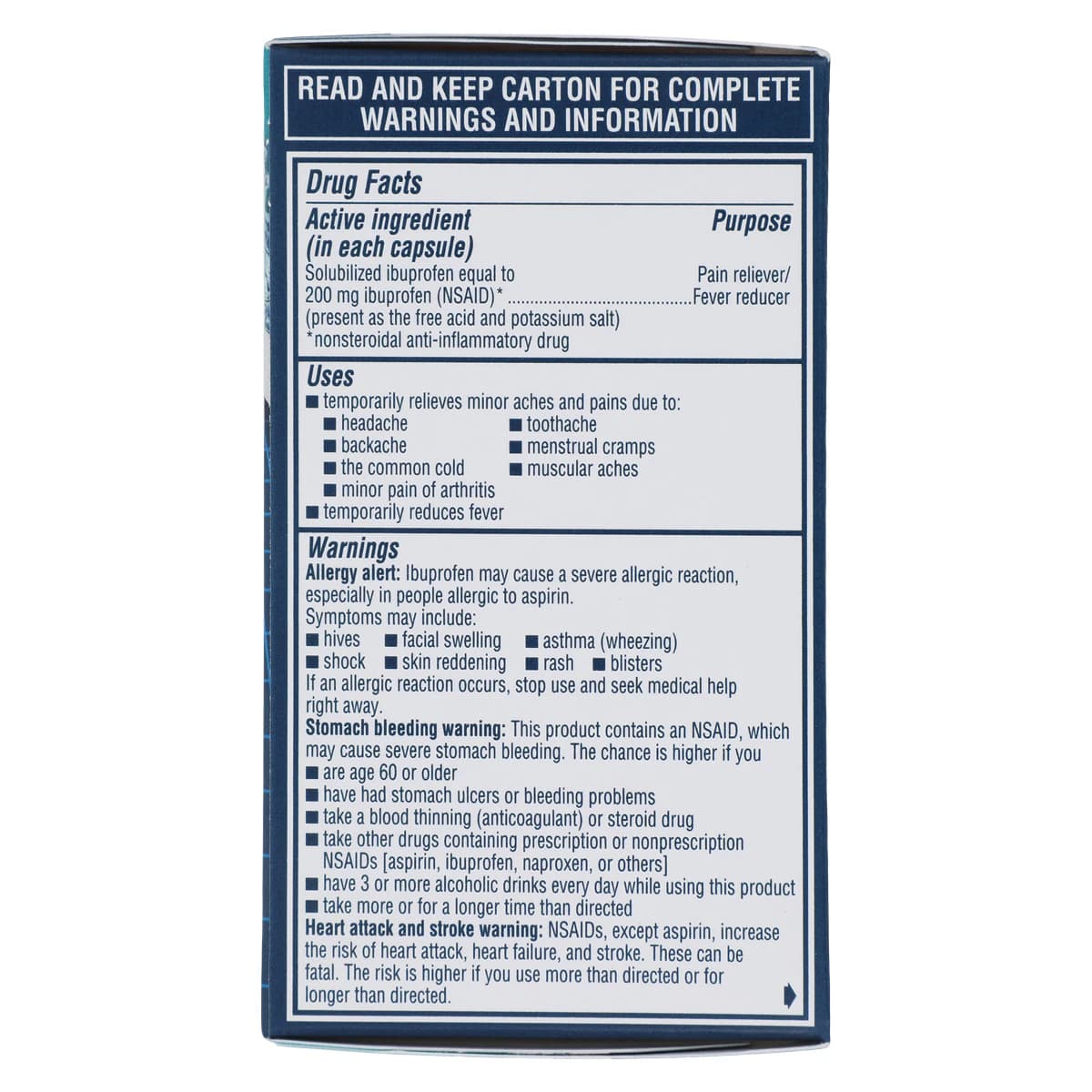 Advil Liqui-Gel Capsules, 200mg, 80/Bottle thumbnail 5