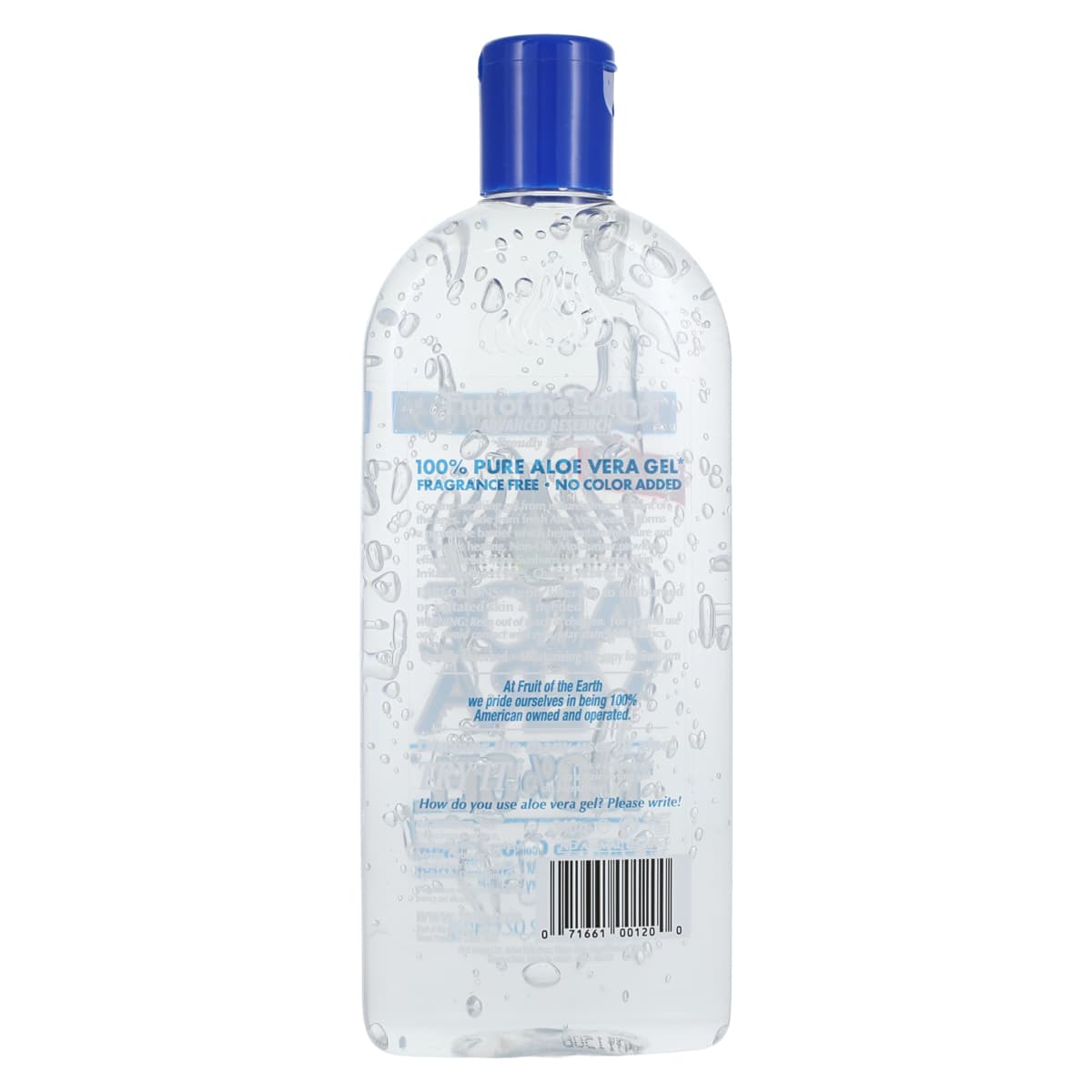 Fruit of the Earth Aloe Vera Gel 100%, Moisturizing Gel, 12 oz Bottle thumbnail 2