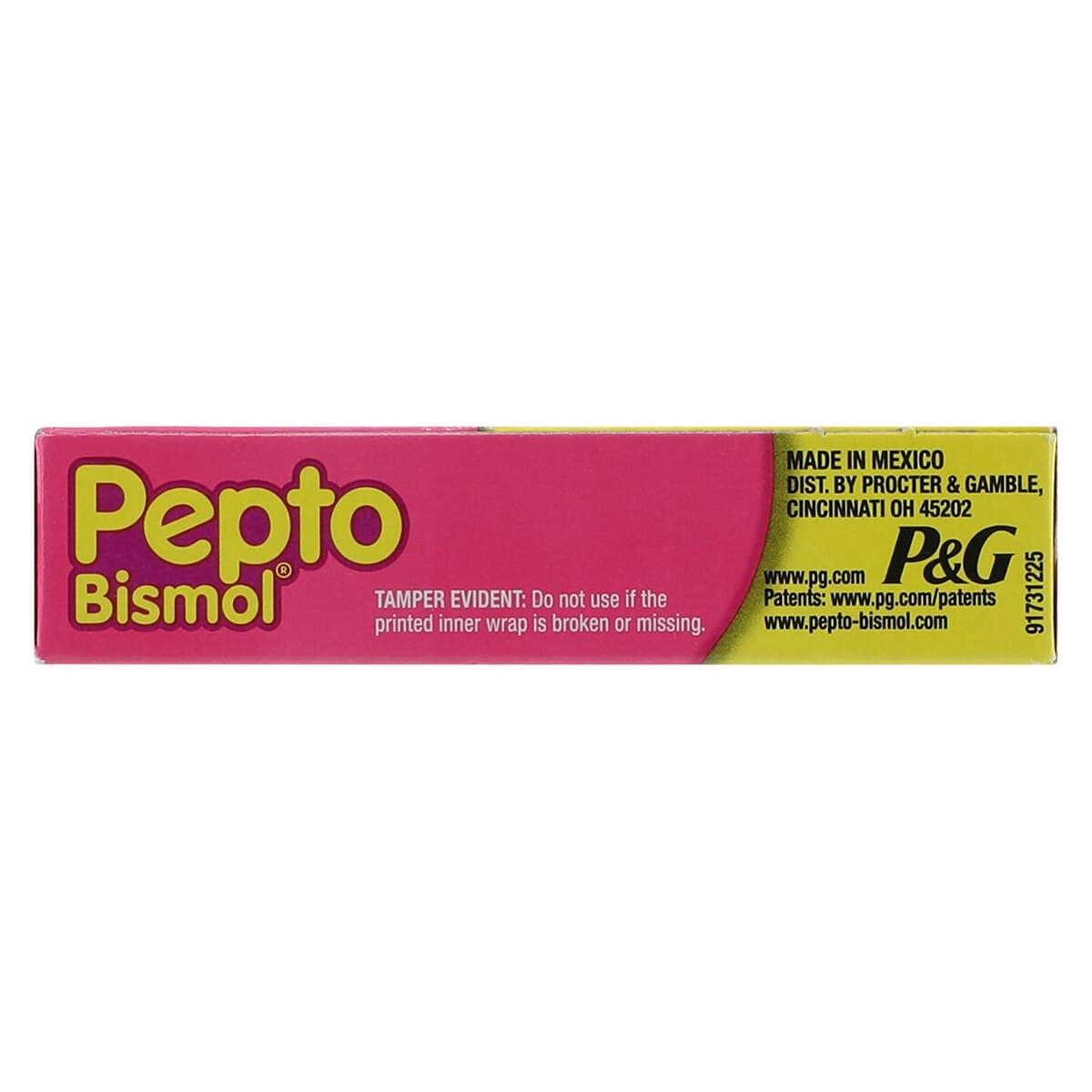 Pepto-Bismol Original Chewable Tablets, 262mg, 30/Box thumbnail 3