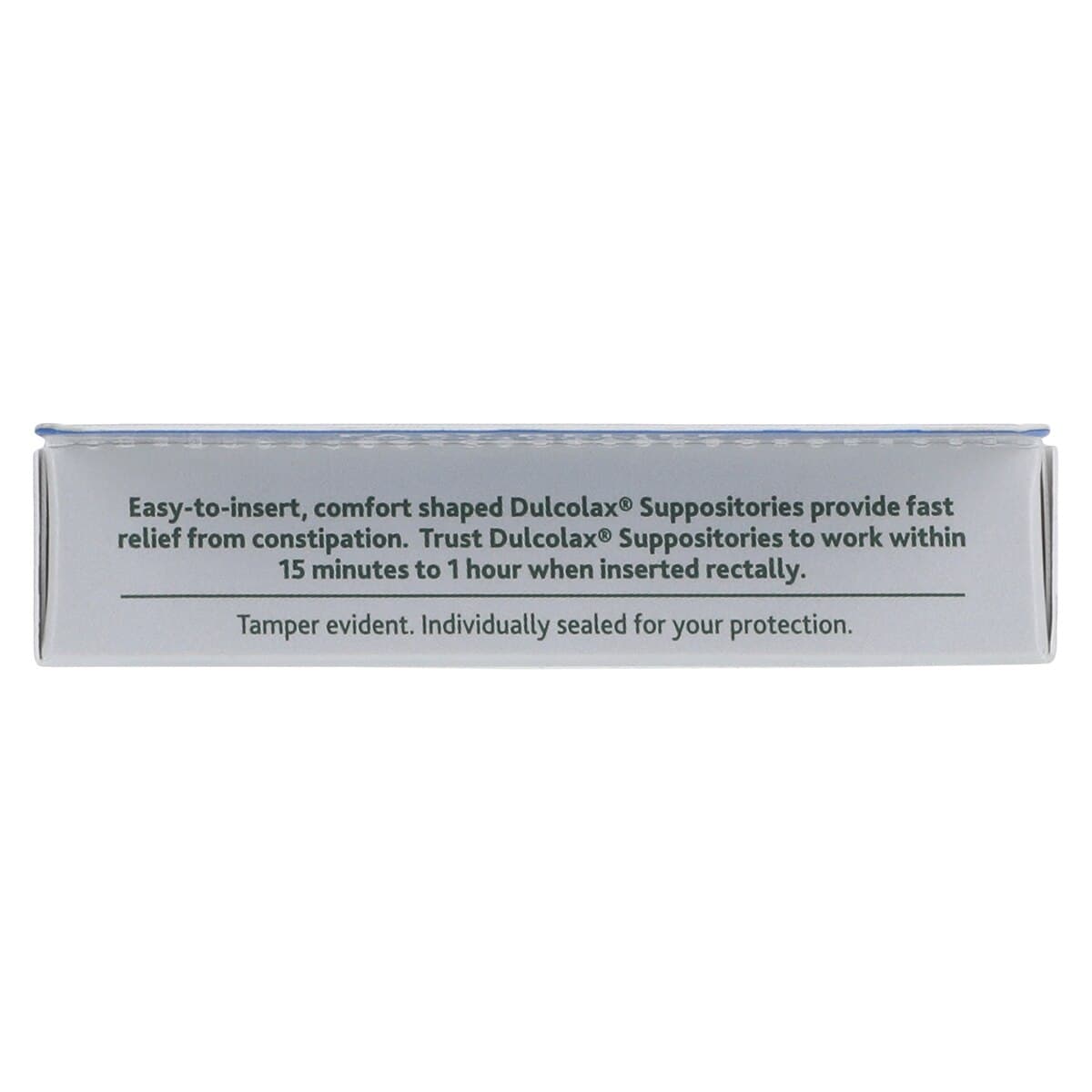 Dulcolax Stool Softener Suppositories, 10 mg, 8/Box thumbnail 5