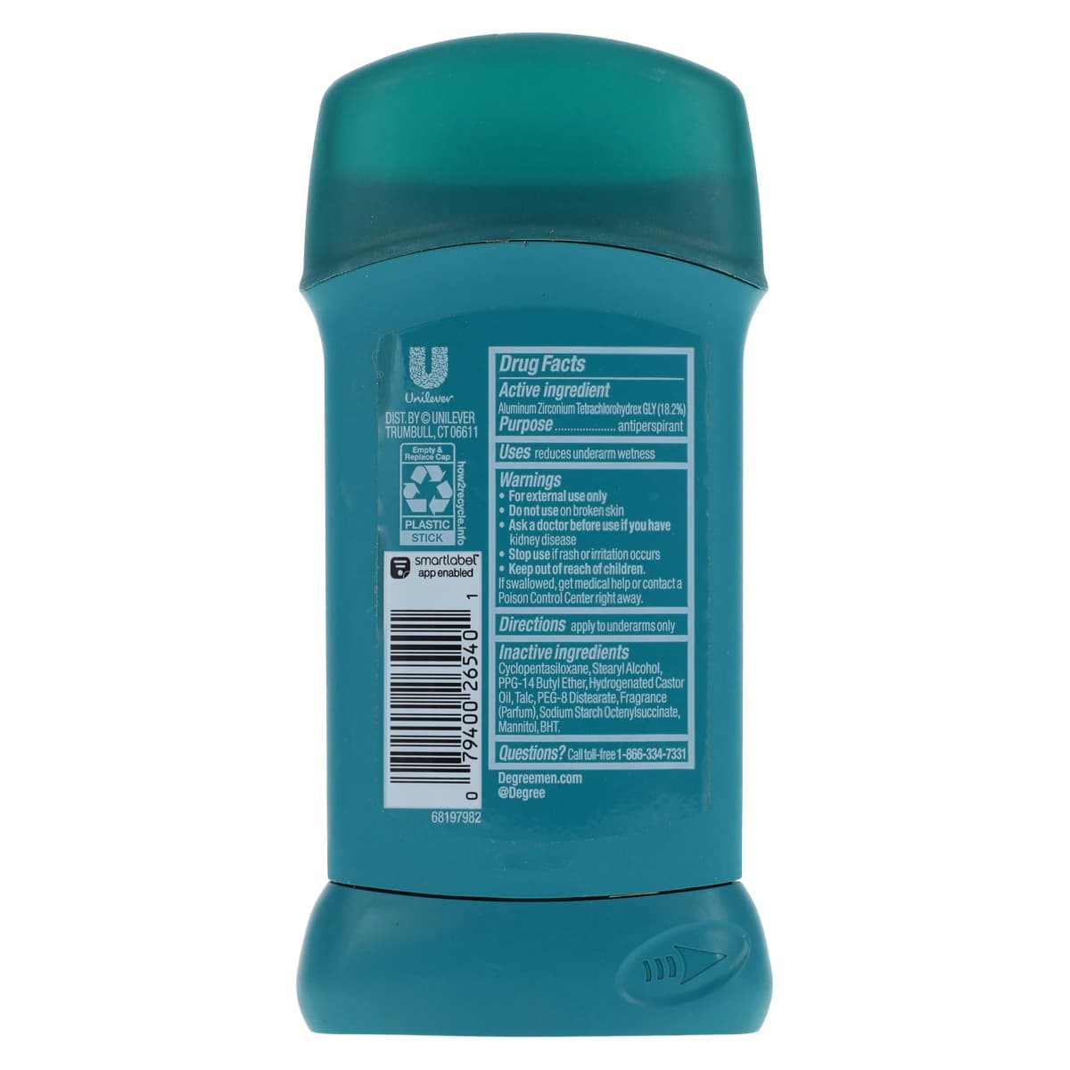 Degree Invisible Solid Deodorant, Cool Rush, 2.7 oz, Each thumbnail 3