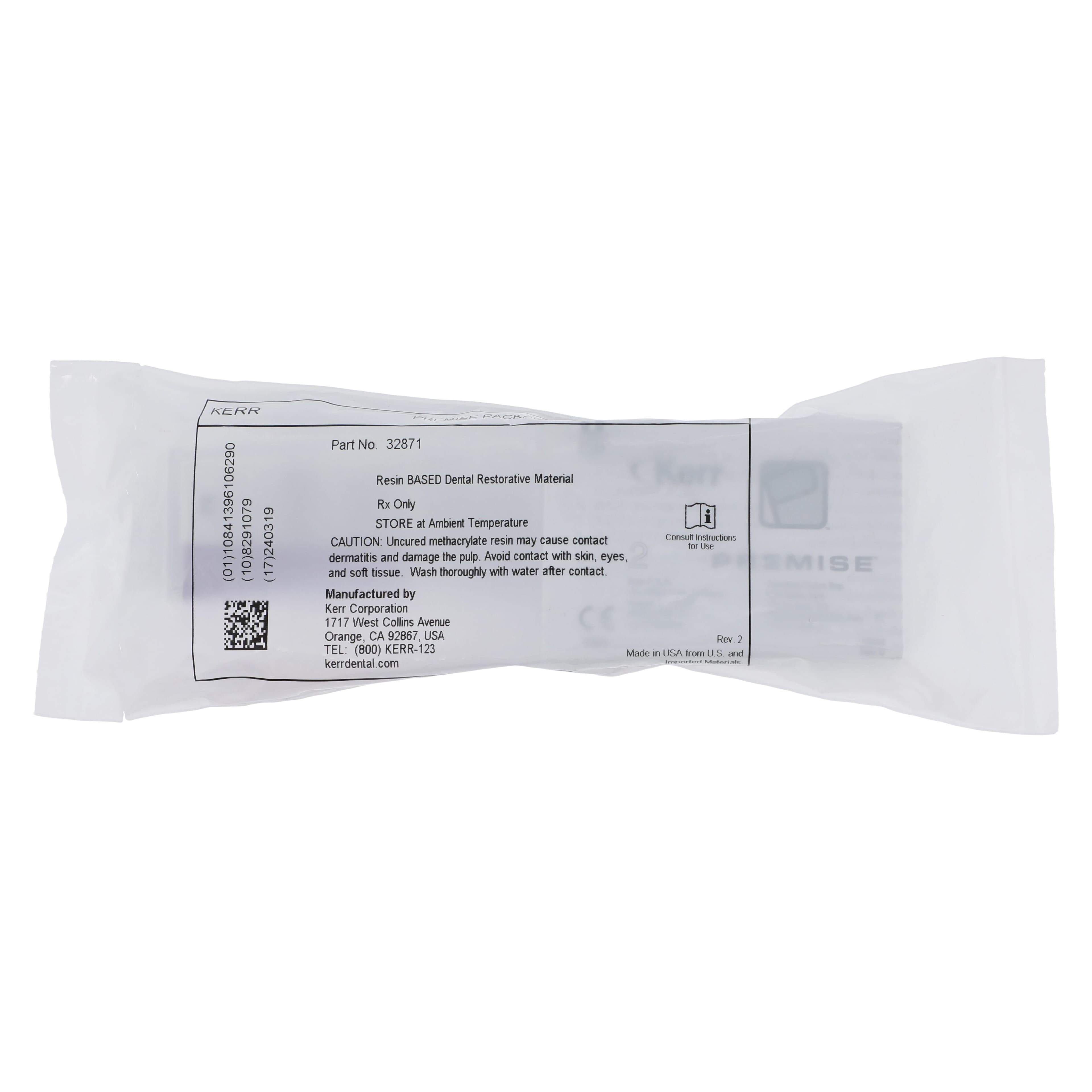 Kerr Premise Nanofilled Packable Composite, Unidose Refill, Shade A2-P, 0.2 g per Tip, 20 Tips/Pack, 32871 thumbnail 7