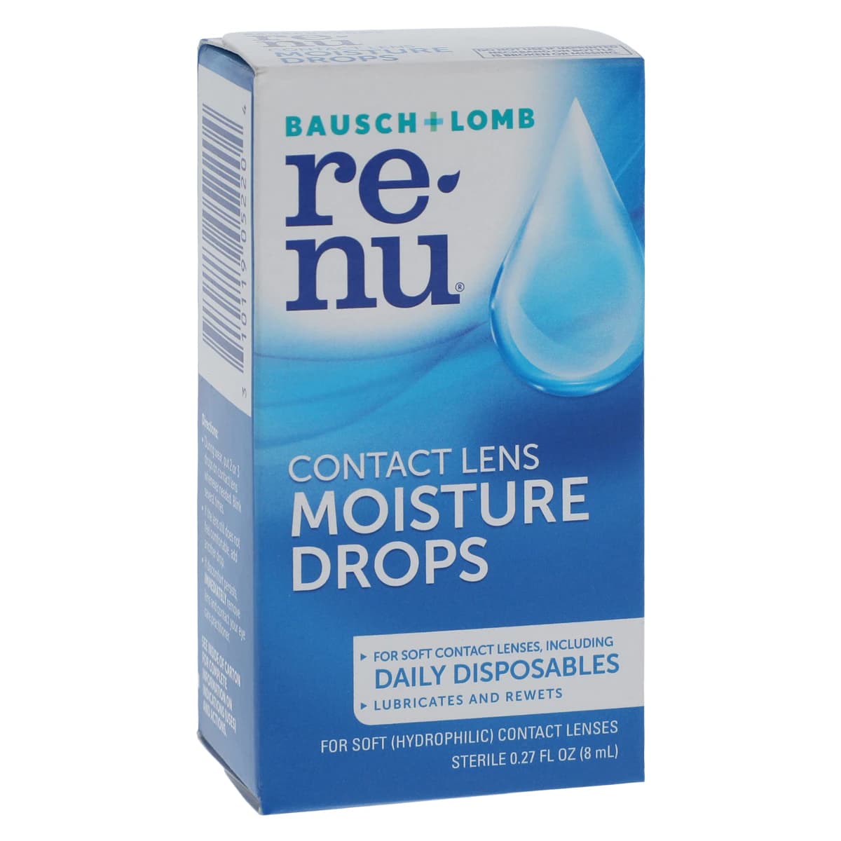 Bausch & Lomb ReNu MultiPlus Contact Lens Rewetting Drops, 8 ml Bottle thumbnail 2