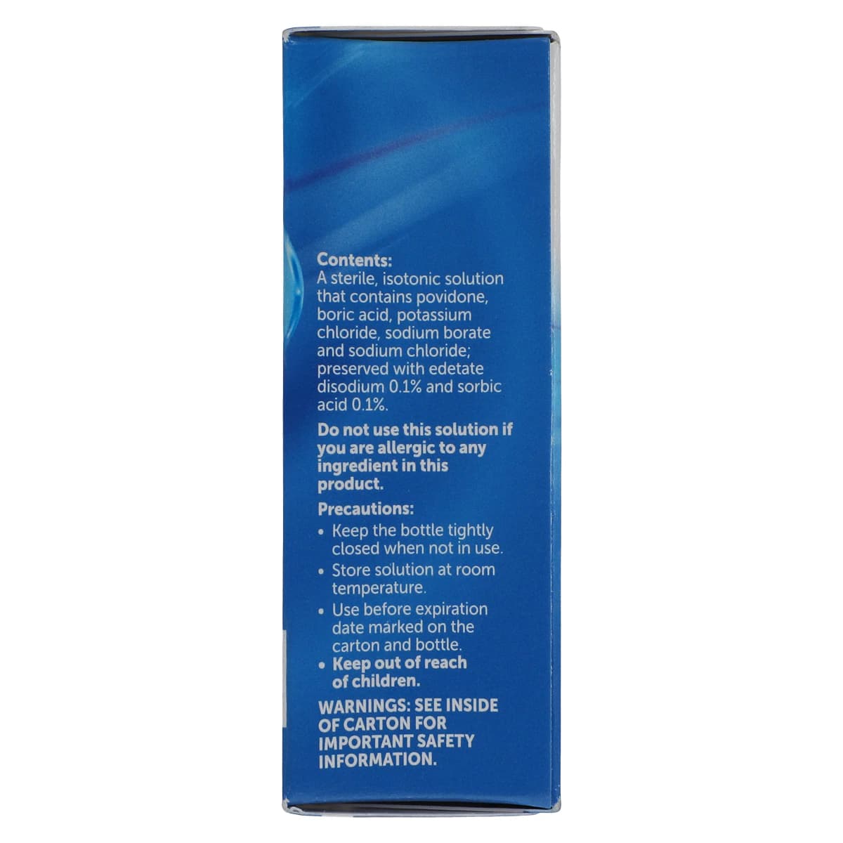 Bausch & Lomb ReNu MultiPlus Contact Lens Rewetting Drops, 8 ml Bottle thumbnail 4