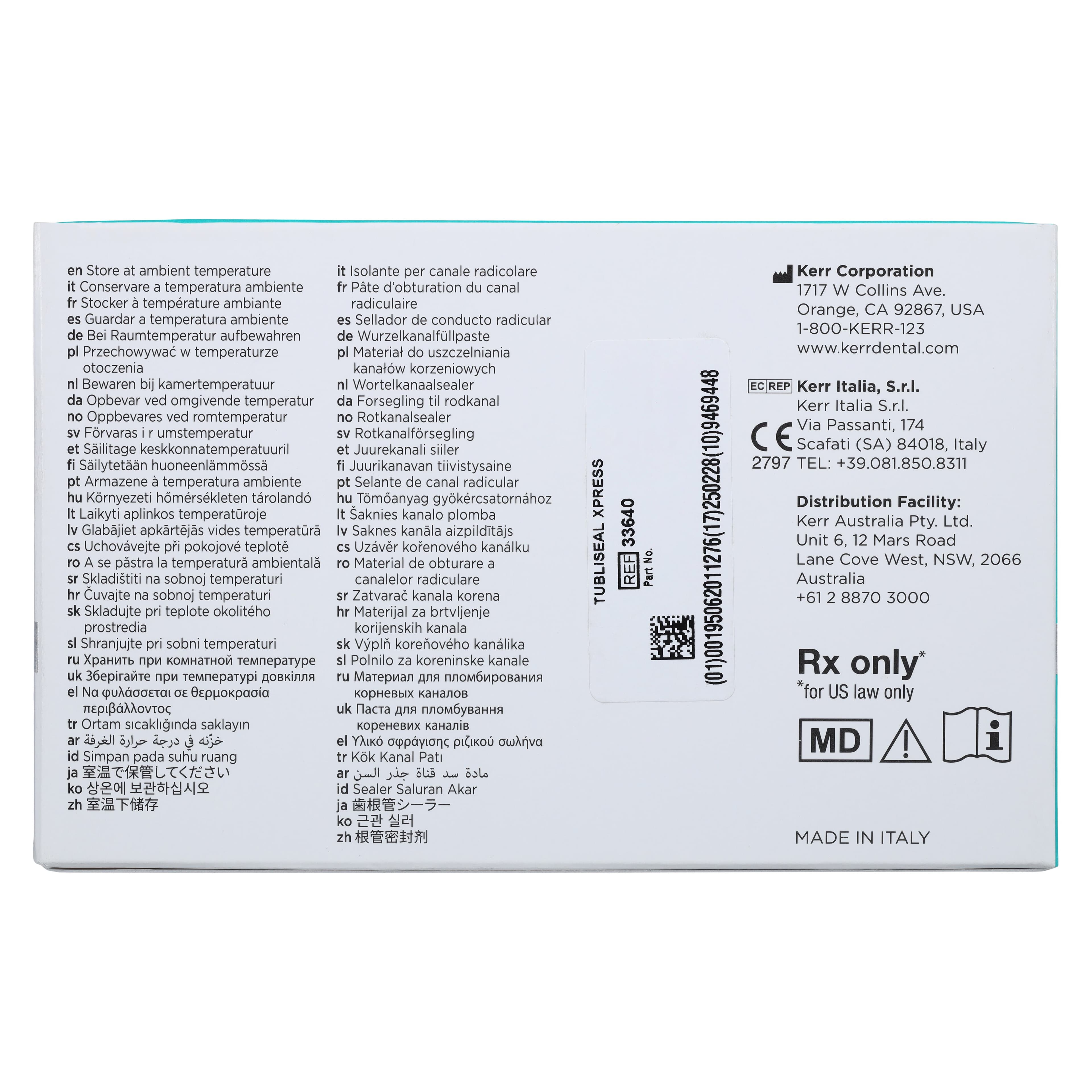 Kerr Tubli-Seal Xpress Root Canal Sealer, Zinc Oxide Eugenol, Automix Syringes, 10.7 g, 2/Pk, 33640 thumbnail 6