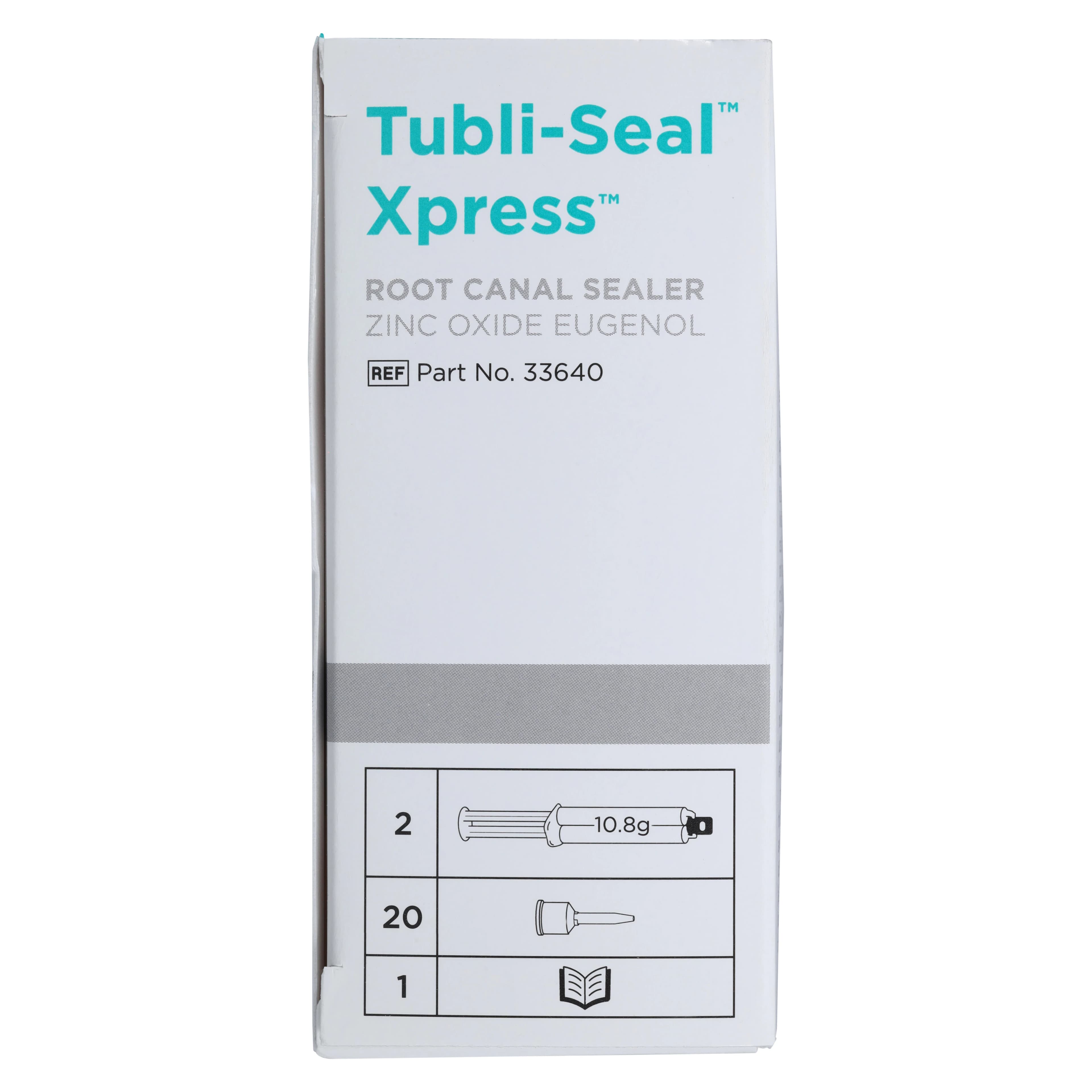 Kerr Tubli-Seal Xpress Root Canal Sealer, Zinc Oxide Eugenol, Automix Syringes, 10.7 g, 2/Pk, 33640 thumbnail 7