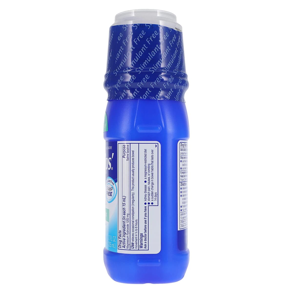 Phillips Milk of Magnesia Stool Softener Liquid, Mint, 12 oz Bottle thumbnail 3