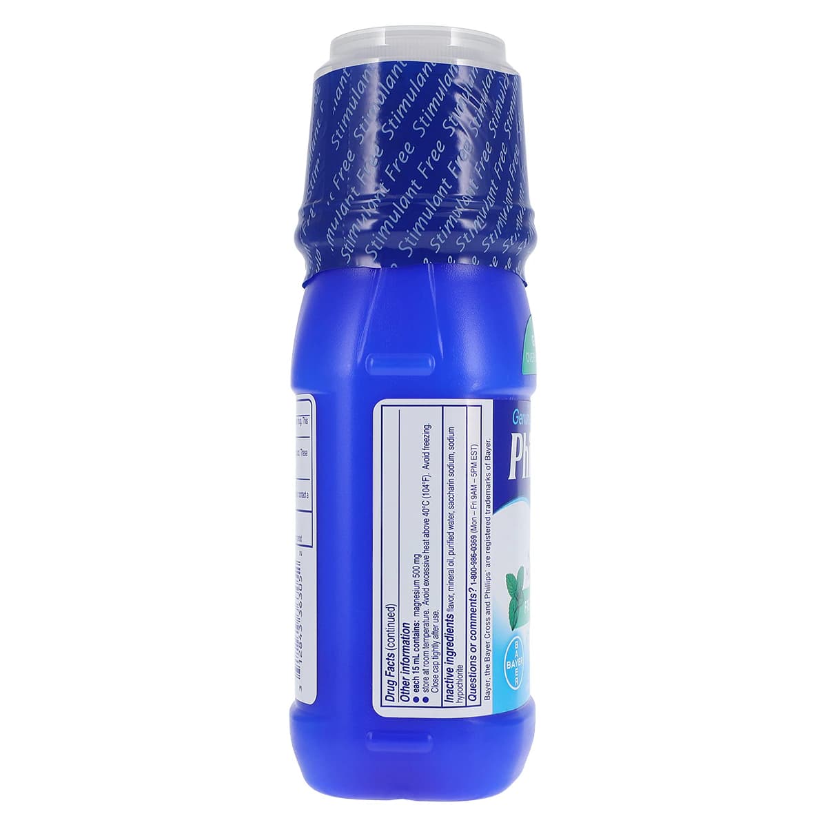 Phillips Milk of Magnesia Stool Softener Liquid, Mint, 12 oz Bottle thumbnail 4