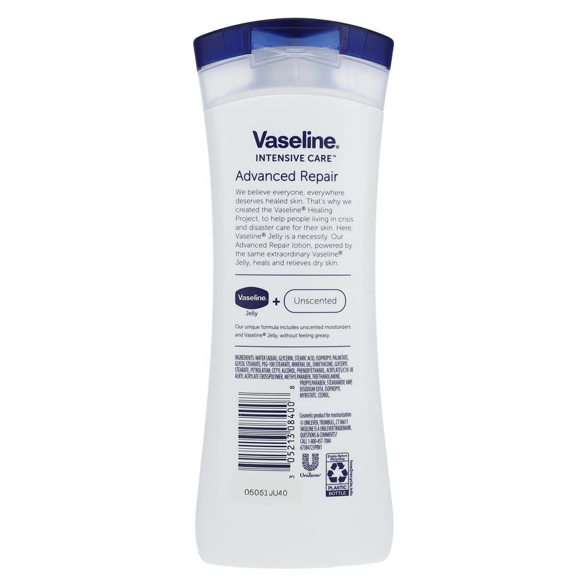Vaseline Intensive Care Healing Lotion, 10 oz Bottle thumbnail 2