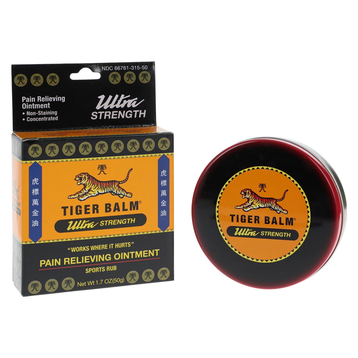 Tiger Balm Ultra Strength Analgesic Topical Rub, 50g Jar thumbnail 2
