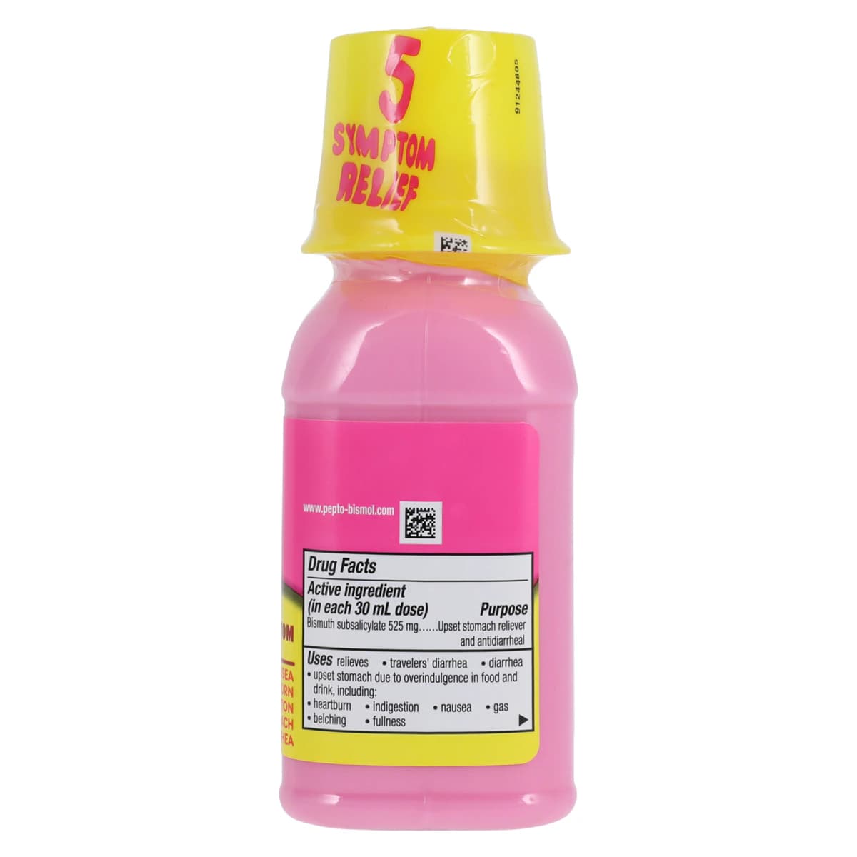 Pepto-Bismol Original Liquid, Antacid/Antidiarrheal, 525 mg, 4 oz Bottle thumbnail 2