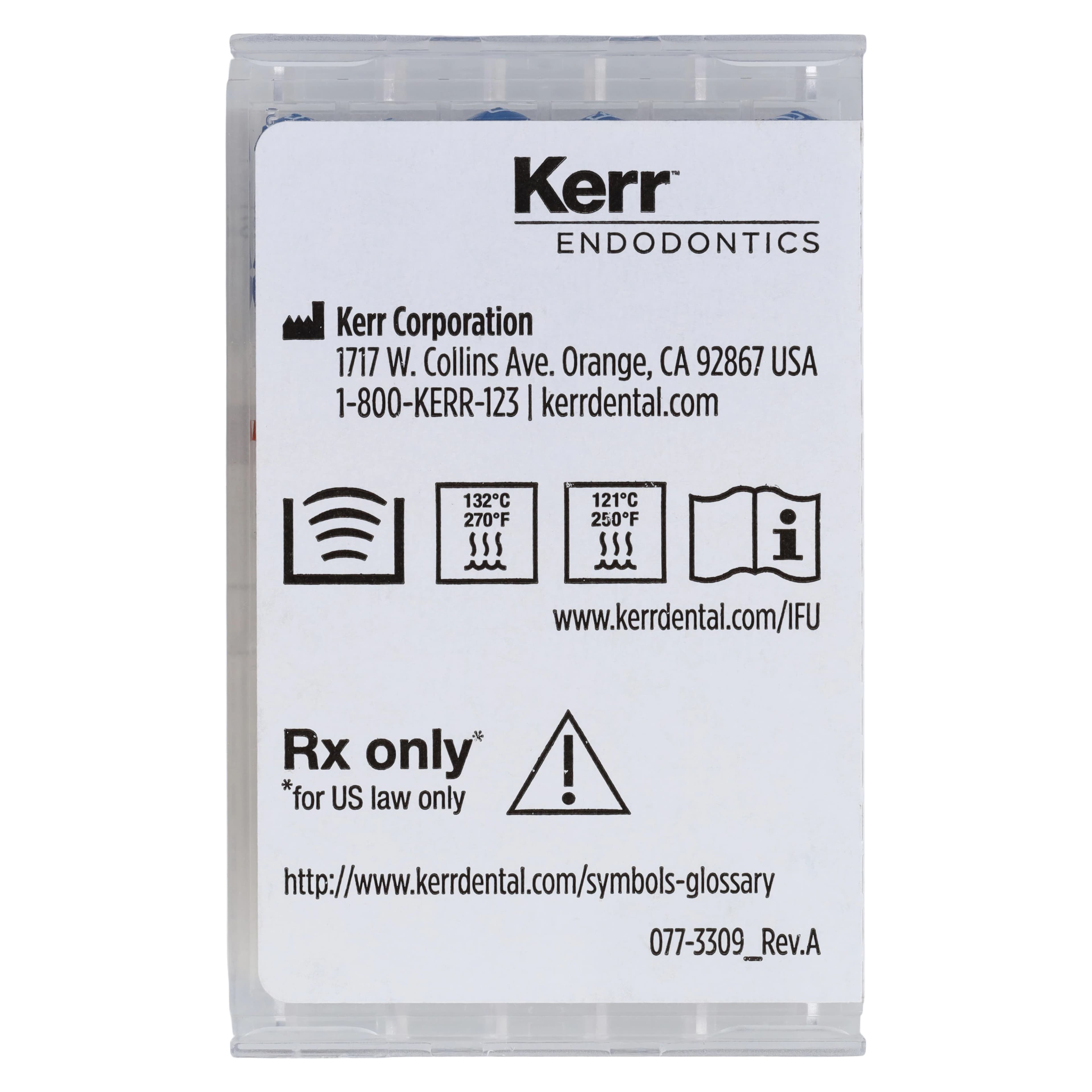 Kerr K-File, Stainless Steel, 30 mm, Size #60, Blue, 6/Pk, 06163 thumbnail 2