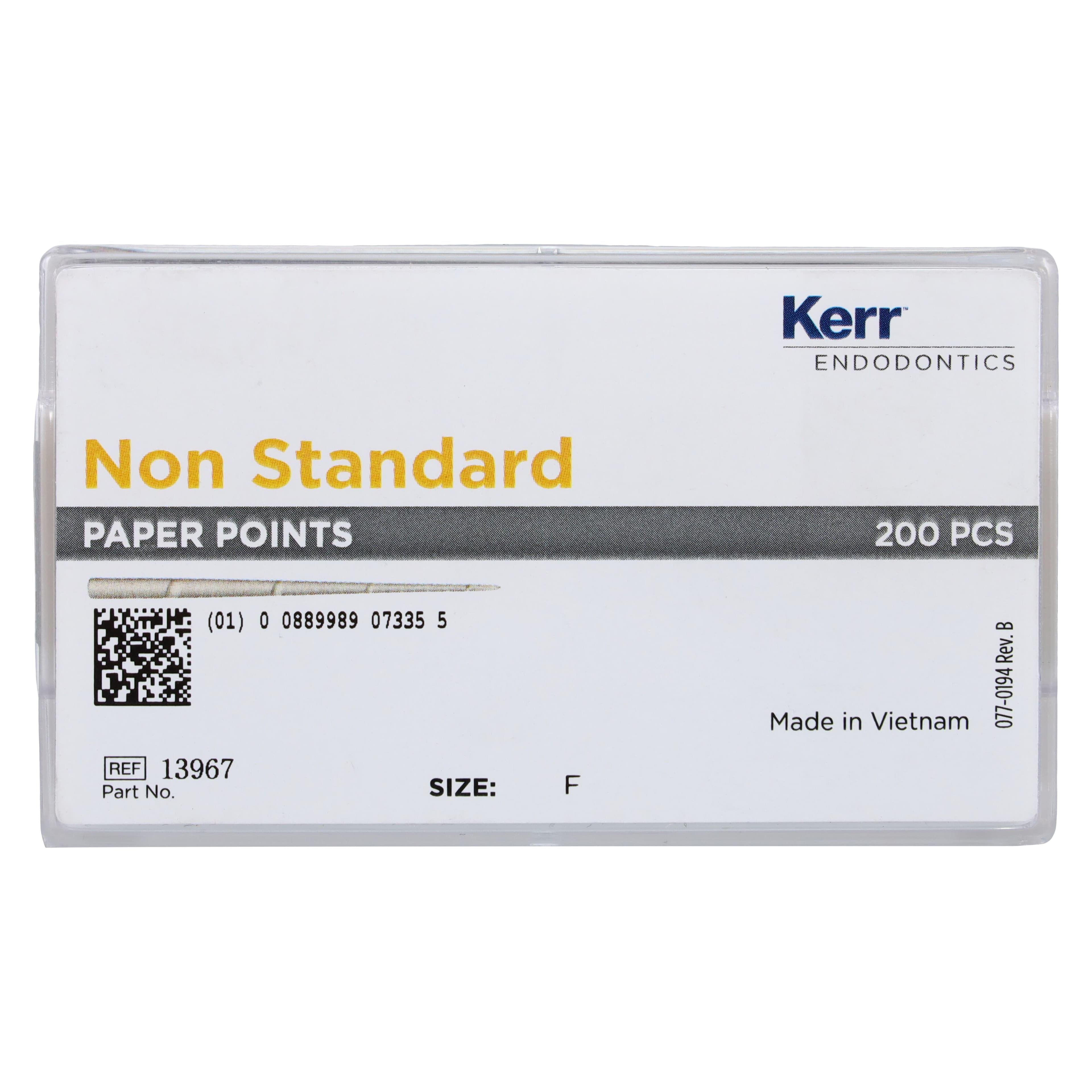 SybronEndo Absorbent Points, Fine, White, Bulk Box of 200, #13967 thumbnail 5