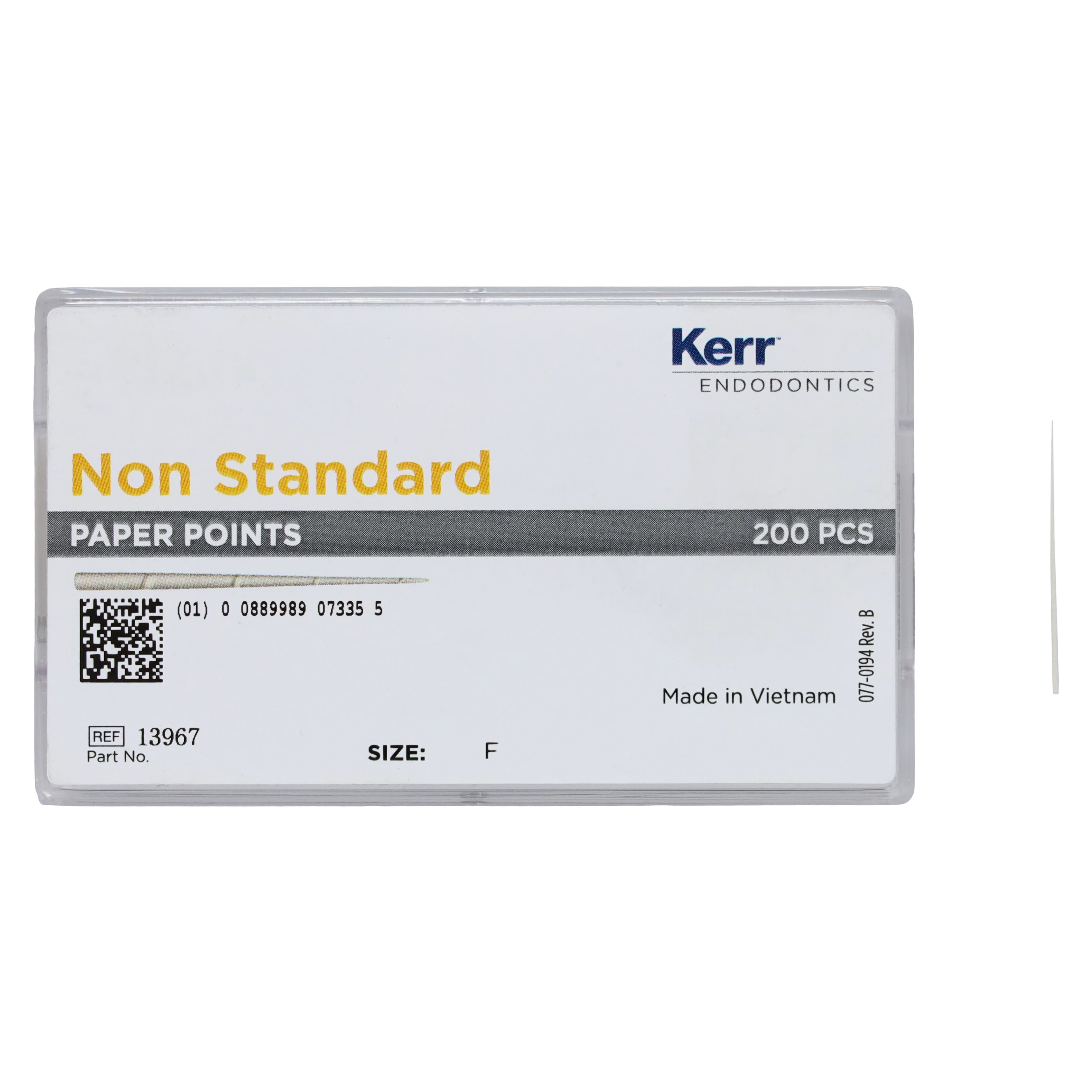 SybronEndo Absorbent Points, Fine, White, Bulk Box of 200, #13967 thumbnail 4
