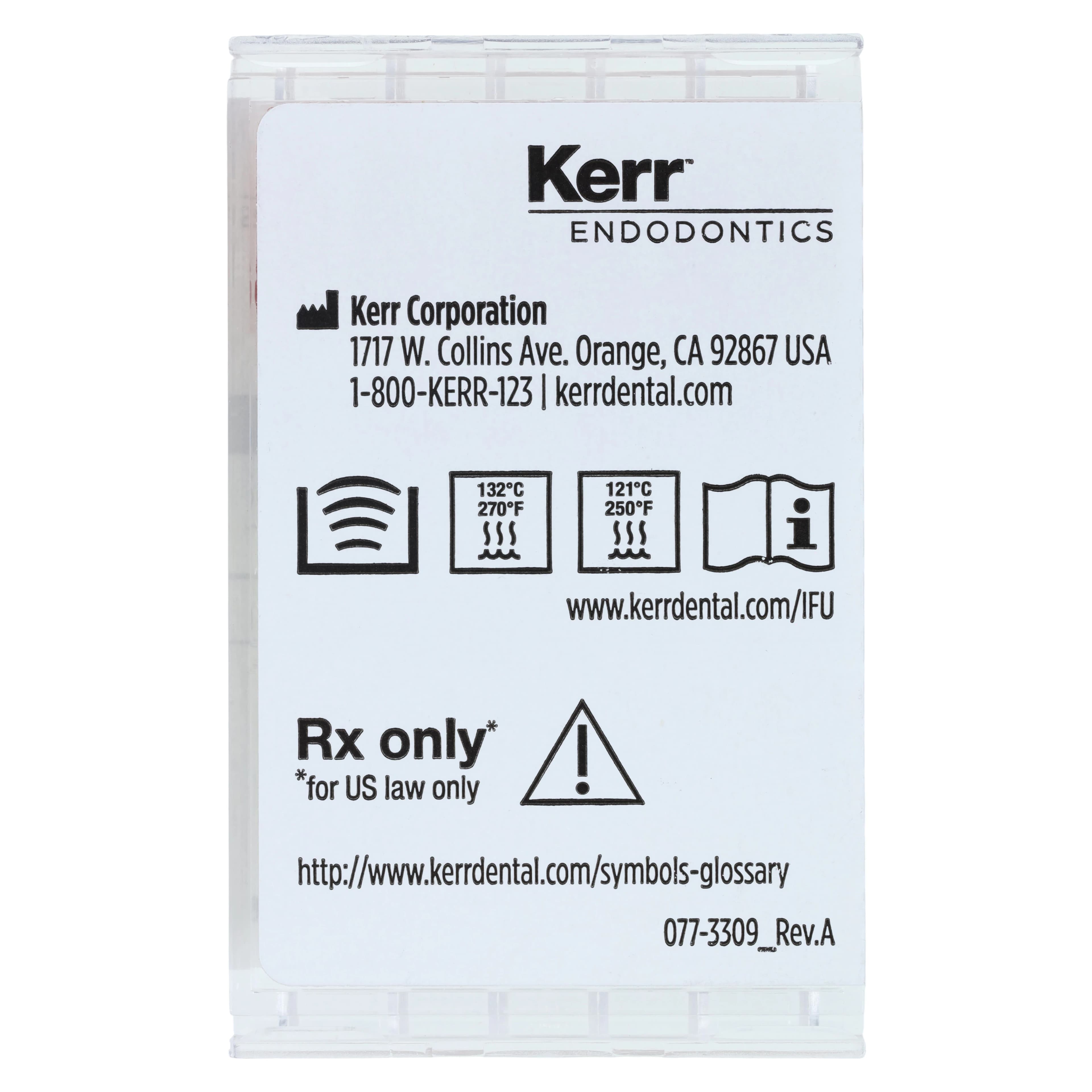 Kerr Endodontics K-Files Stainless Steel, 25mm, Size #25, Red, 6/Pack, 06065 thumbnail 6