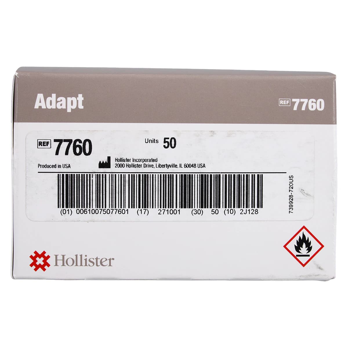Hollister Wipe Barrier Adhesive Remover, 50/Box thumbnail 5