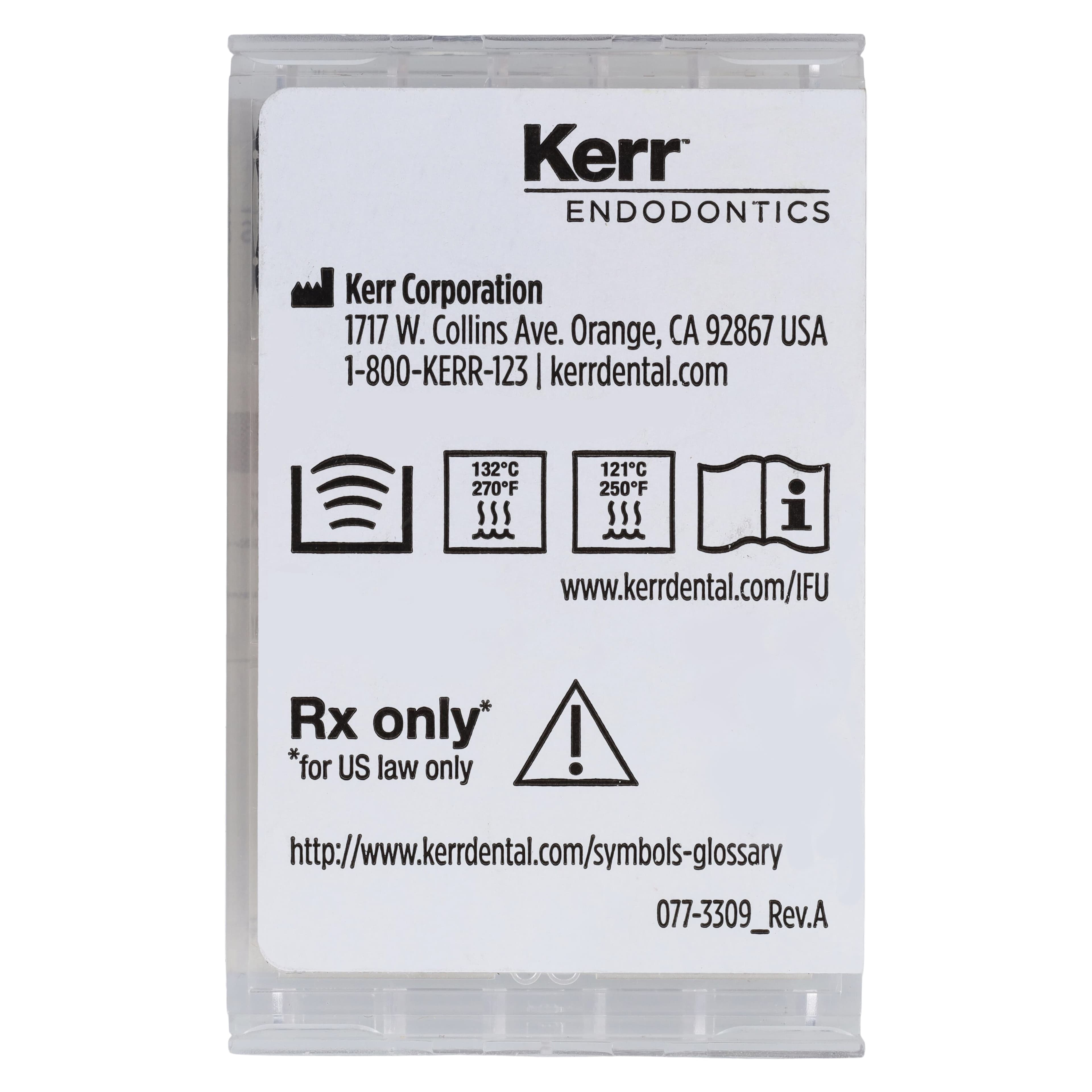 Kerr K-Flex Endodontic Files, Stainless Steel, 30mm, #15-40 Assorted, 6/Pack, 821-4030 thumbnail 2