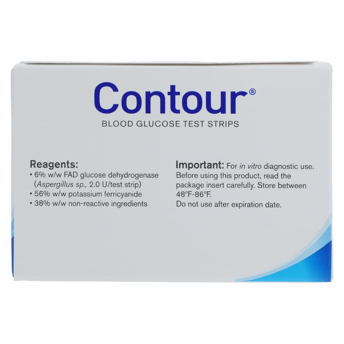 Contour Blood Glucose Test Strips, CLIA Waived, 100/Bottle thumbnail 3