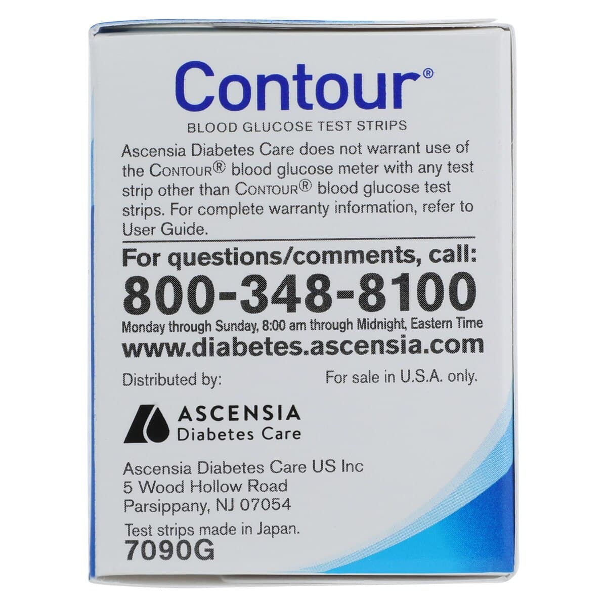 Contour Blood Glucose Test Strips, CLIA Waived, 100/Bottle thumbnail 5