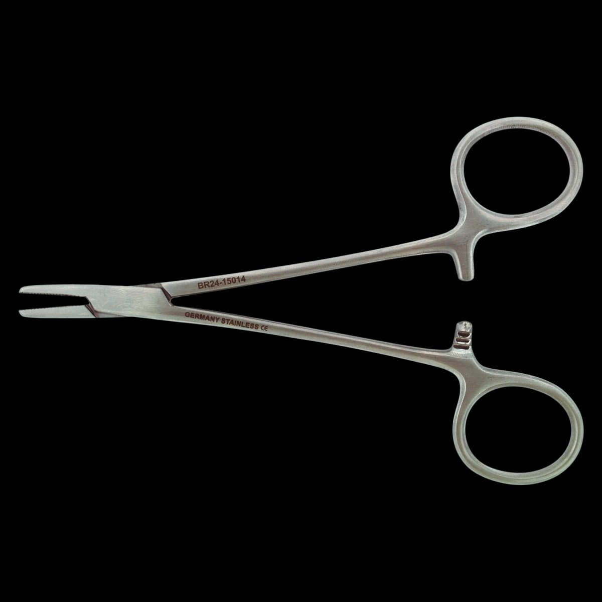 Baumgartner Needle Holder, Stainless Steel, Each - Needle Holder Baumgartner - Image 1