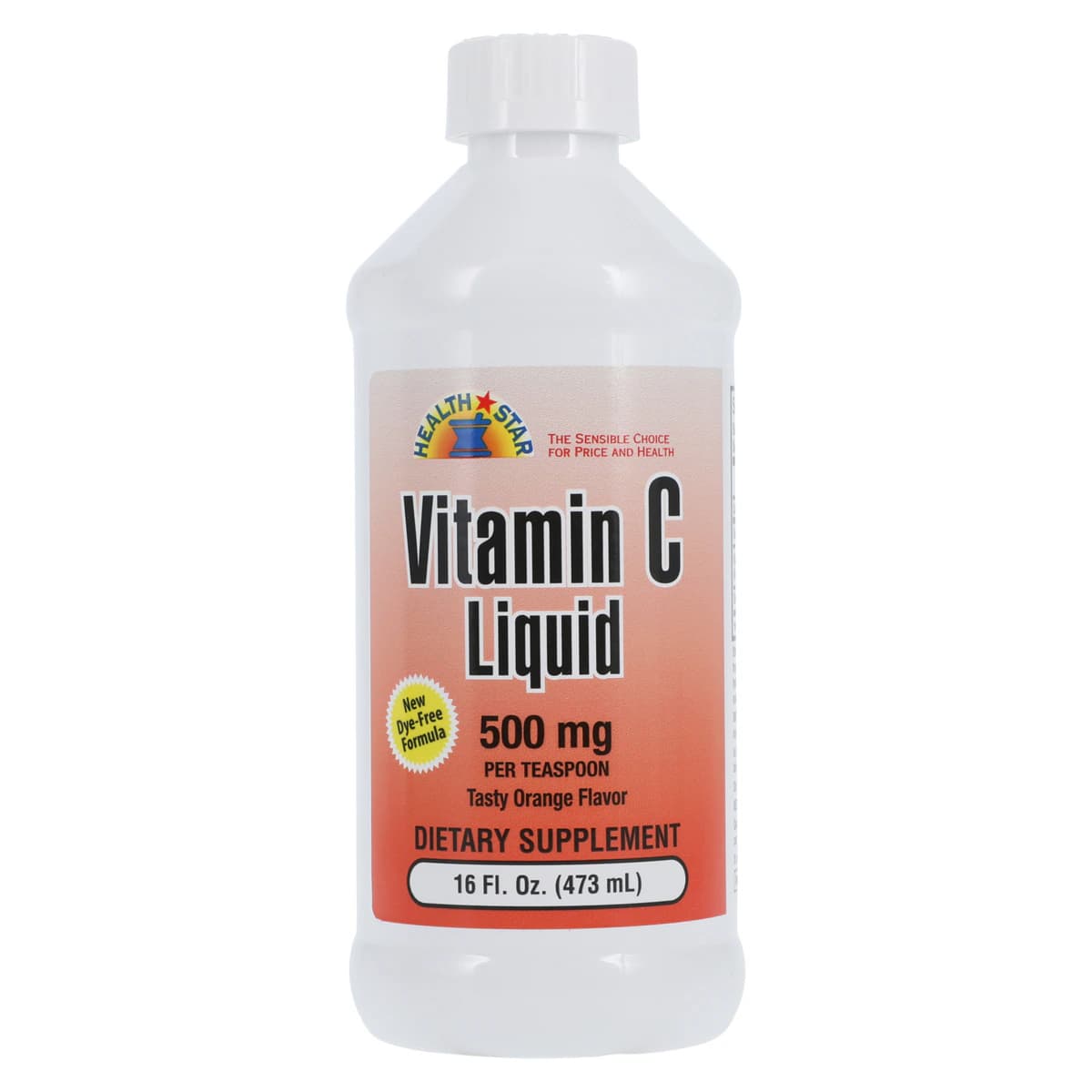 Geri-Care Ascorbic Acid Oral Liquid, Vitamin C 500 mg, 16 oz Bottle - Ascorbic Acid Oral Liquid - Image 1