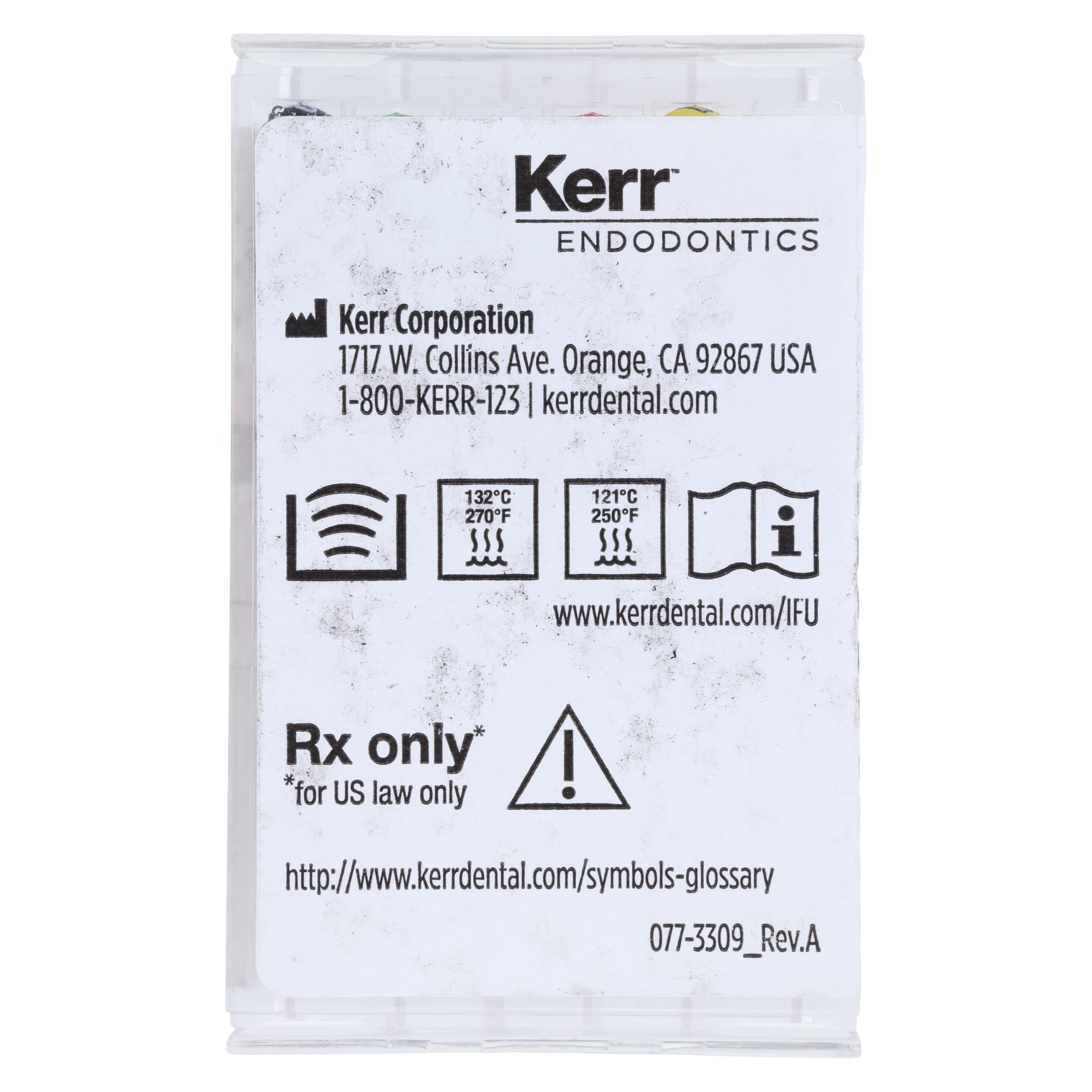 Kerr K-Files, Stainless Steel, 30mm, #45-80 Assorted, 6/Box, 821-8130 thumbnail 2