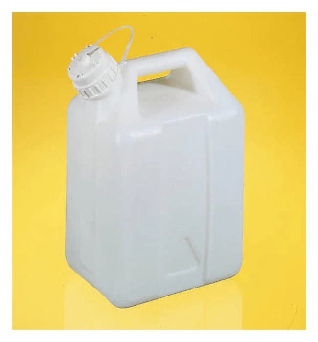 Nalgene Graduated Jerrican HDPE, 1.5 gal, White, Screw Cap with Pour Spout, Each - Jerrican Hdpe 1.5 Gal - Image 1
