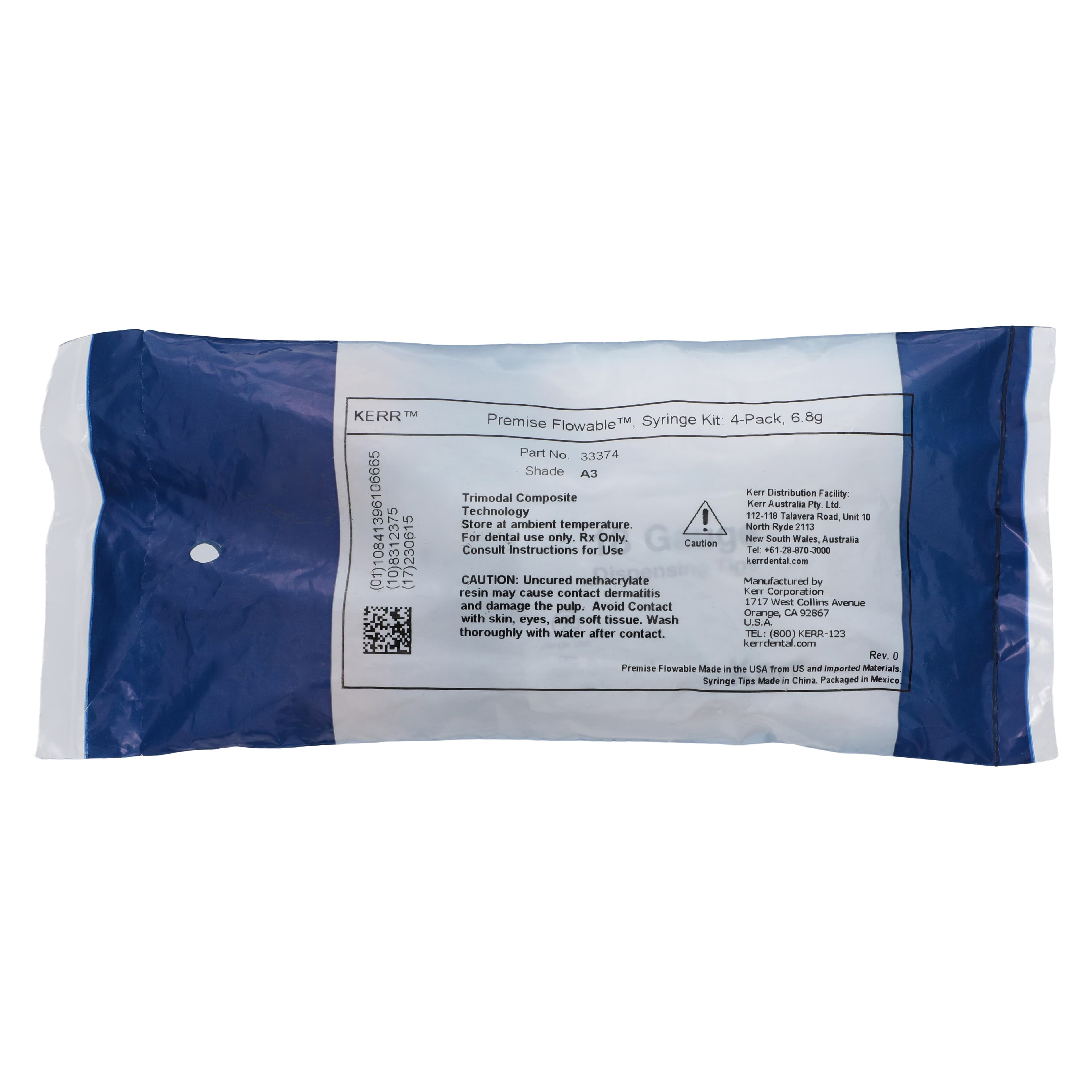 Premise Flowable Nanofilled Composite, Light-Cure, Syringe Refill, 1.7 g, Shade A3, 4/Pk, 33374 thumbnail 9