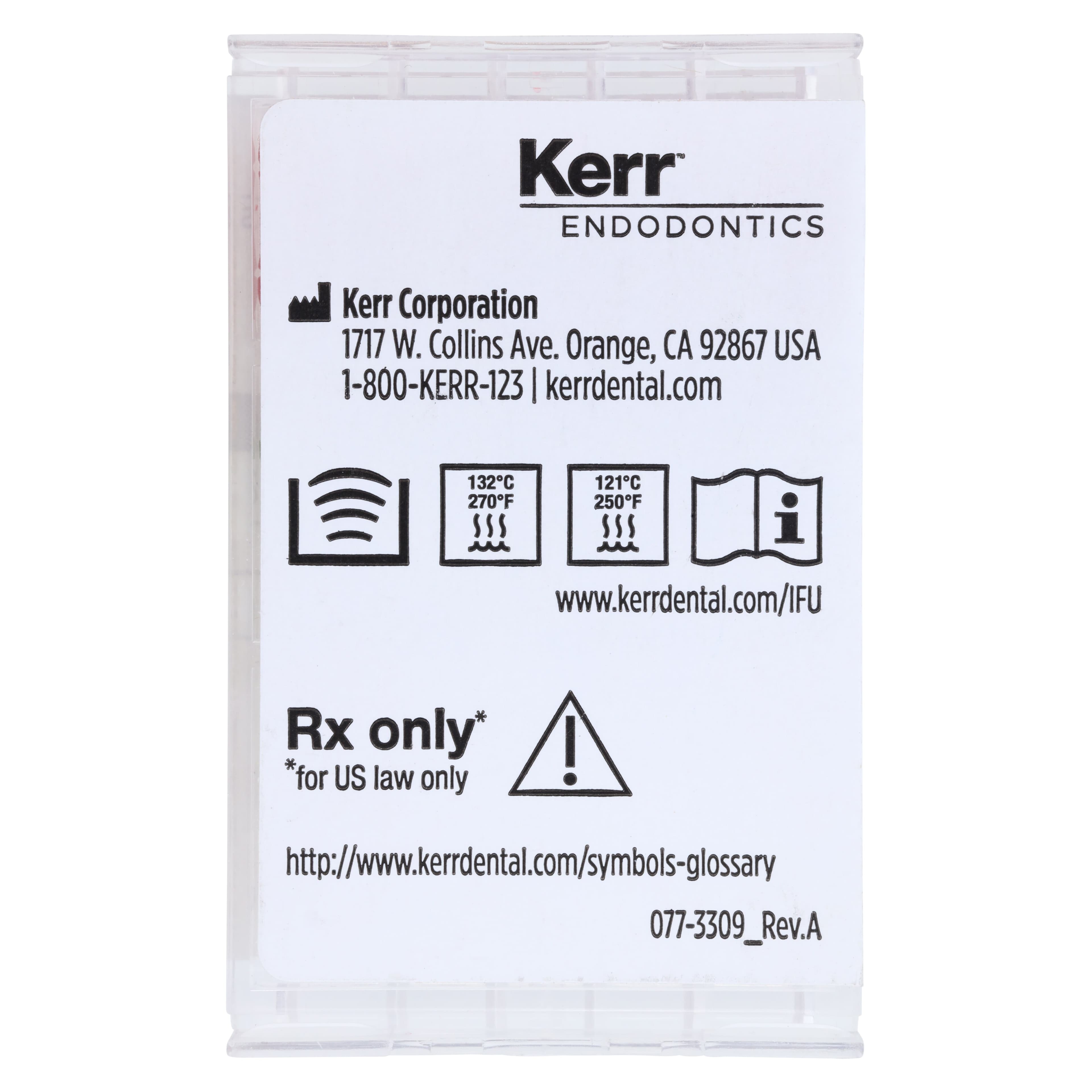 Kerr K-File, Stainless Steel, 21 mm, #55, Red, 6/Pk, 06022 thumbnail 2