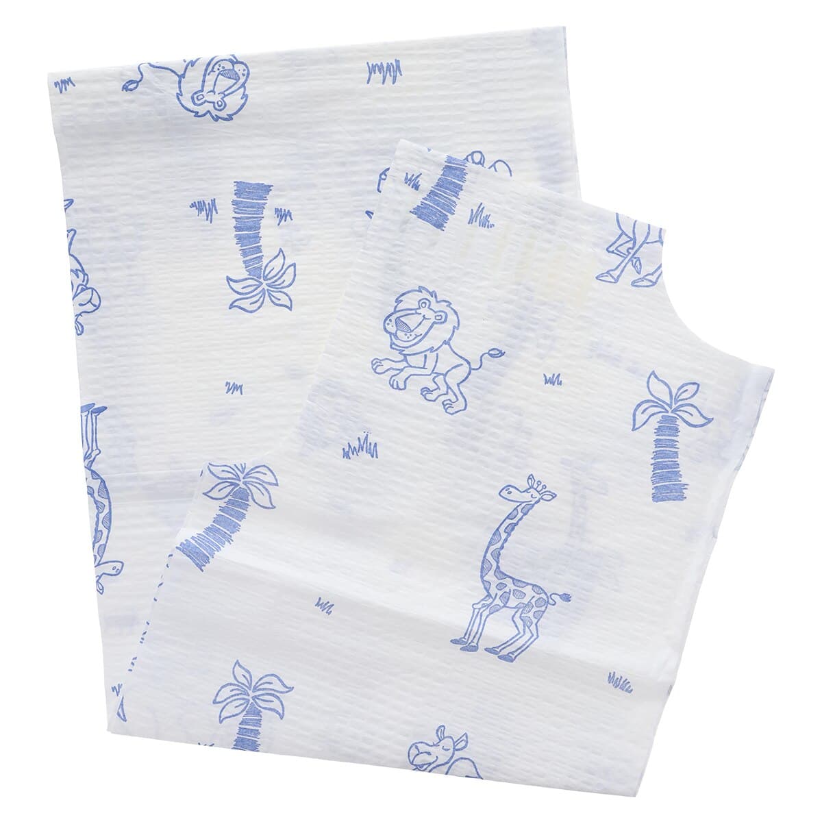Graham Medical Animal Parade Pediatric Exam Gown, Tissue/Poly/Tissue, 20" x 36", Disposable, 50/Case thumbnail 2