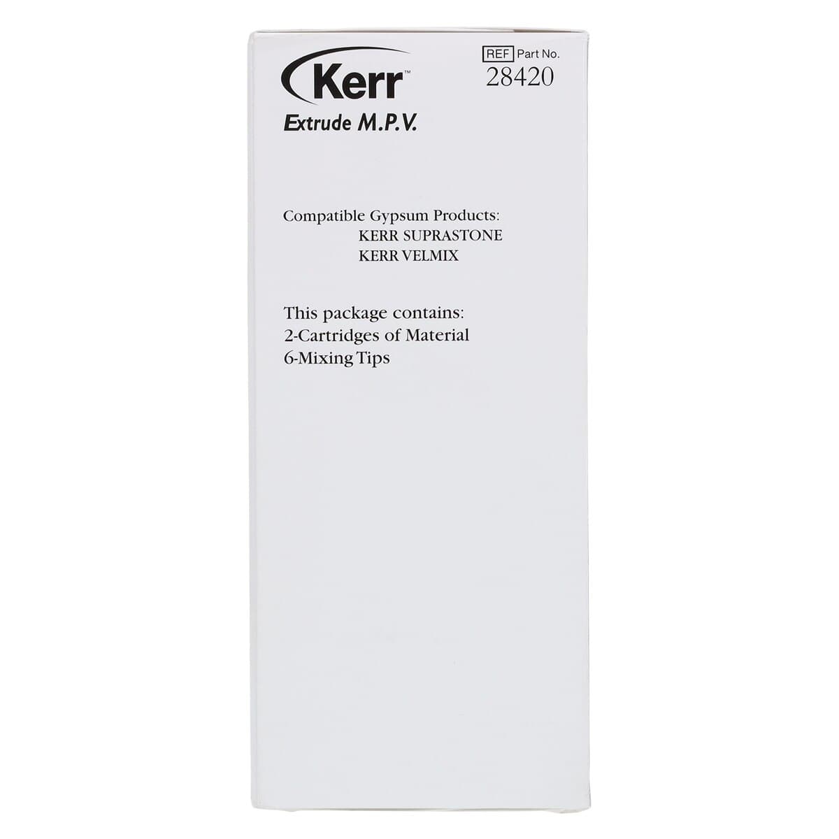 Kerr Extrude VPS Impression Material, Monophase M.P.V., Dark Green, 50 mL Cartridges, 2/Pk thumbnail 3