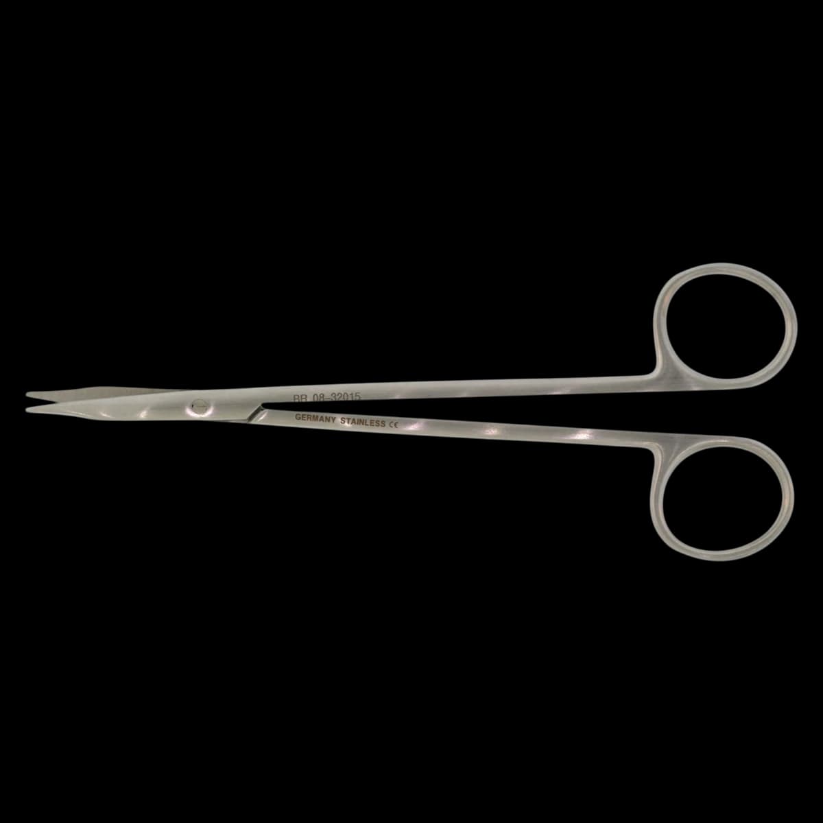 Reynolds (Jamison) Dissecting Scissors, Straight, 6", Stainless Steel, Non-Sterile, Reusable - Scissor Dissecting Rnld Bl/Bl - Image 1