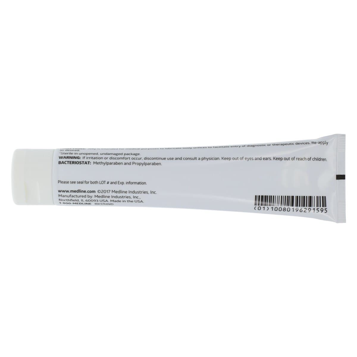 Medline Lubricating Jelly, Sterile, 4 oz Flip Top Tube, 12/Box thumbnail 4