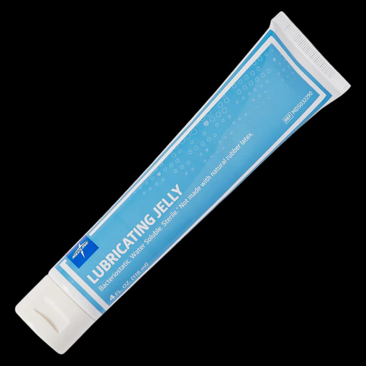 Medline Lubricating Jelly, Sterile, 4 oz Flip Top Tube, 12/Box thumbnail 2