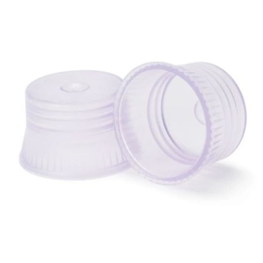 Marketlab Inc Top Tube Cap, 10mm, Transparent Lavender, 1000/Package - Top Tube 10mm - Image 1