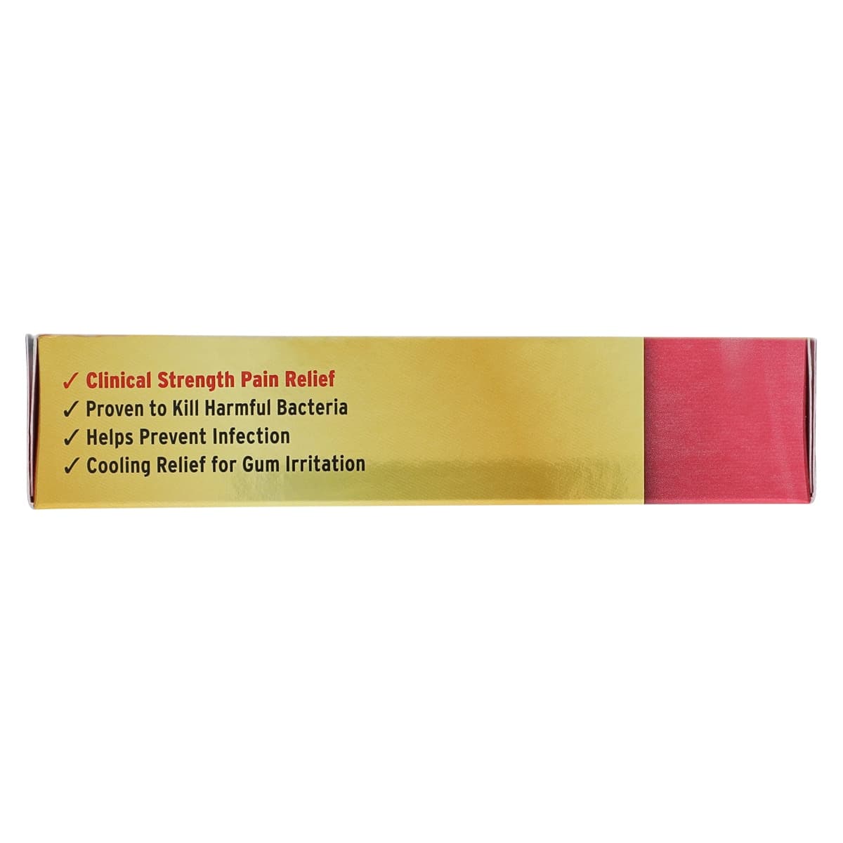 Orajel Severe Pain Relief Anesthetic Cream Gel, 0.2% Benzocaine, 0.33 oz/Tube thumbnail 4