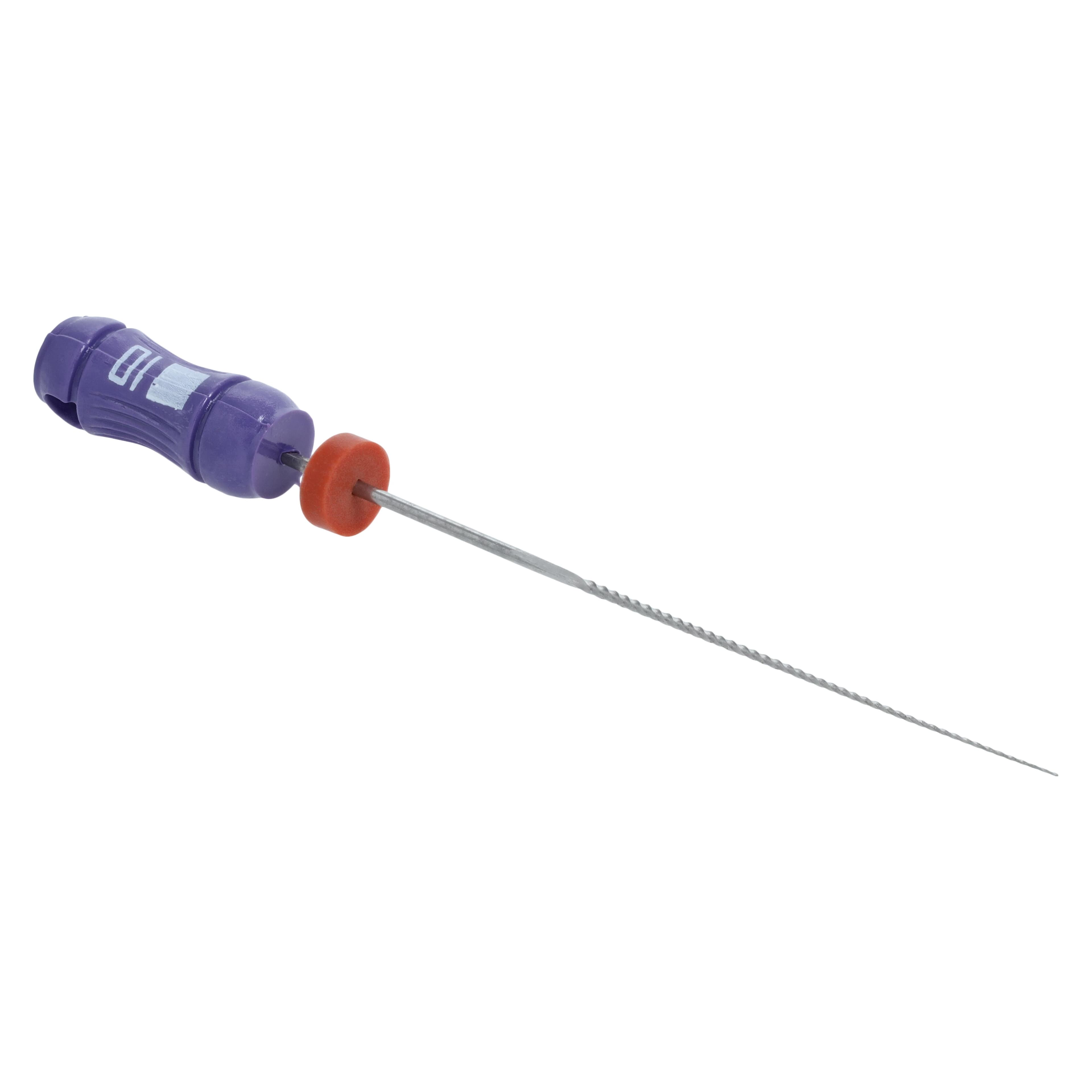 Kerr K-Files, Stainless Steel, 30 mm, #10, Purple, 6/Pk, 06151 thumbnail 3