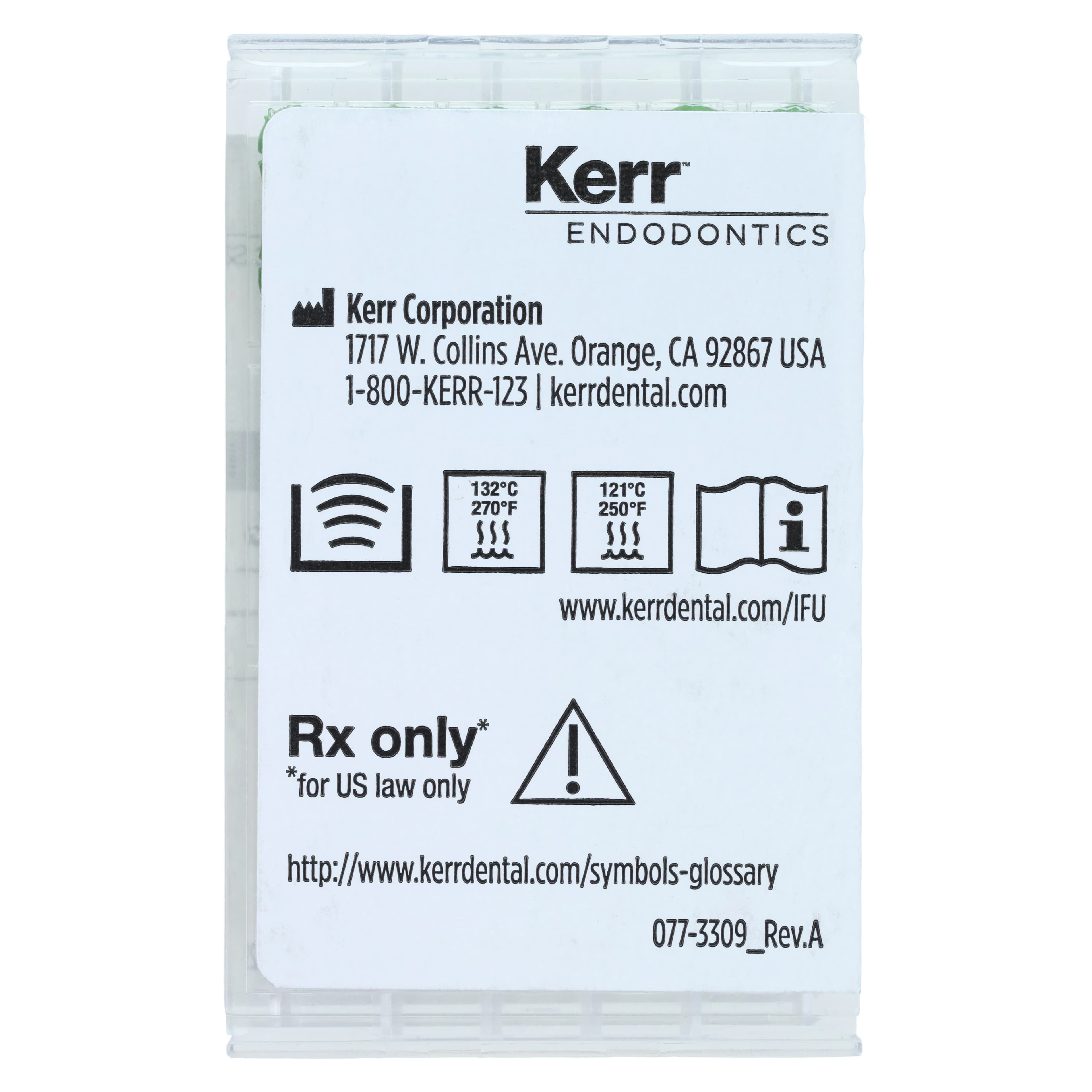 Sybron Endo Hedstrom Files, Stainless Steel, 25 mm, #35, Green, 6/Pk, 11348 thumbnail 6