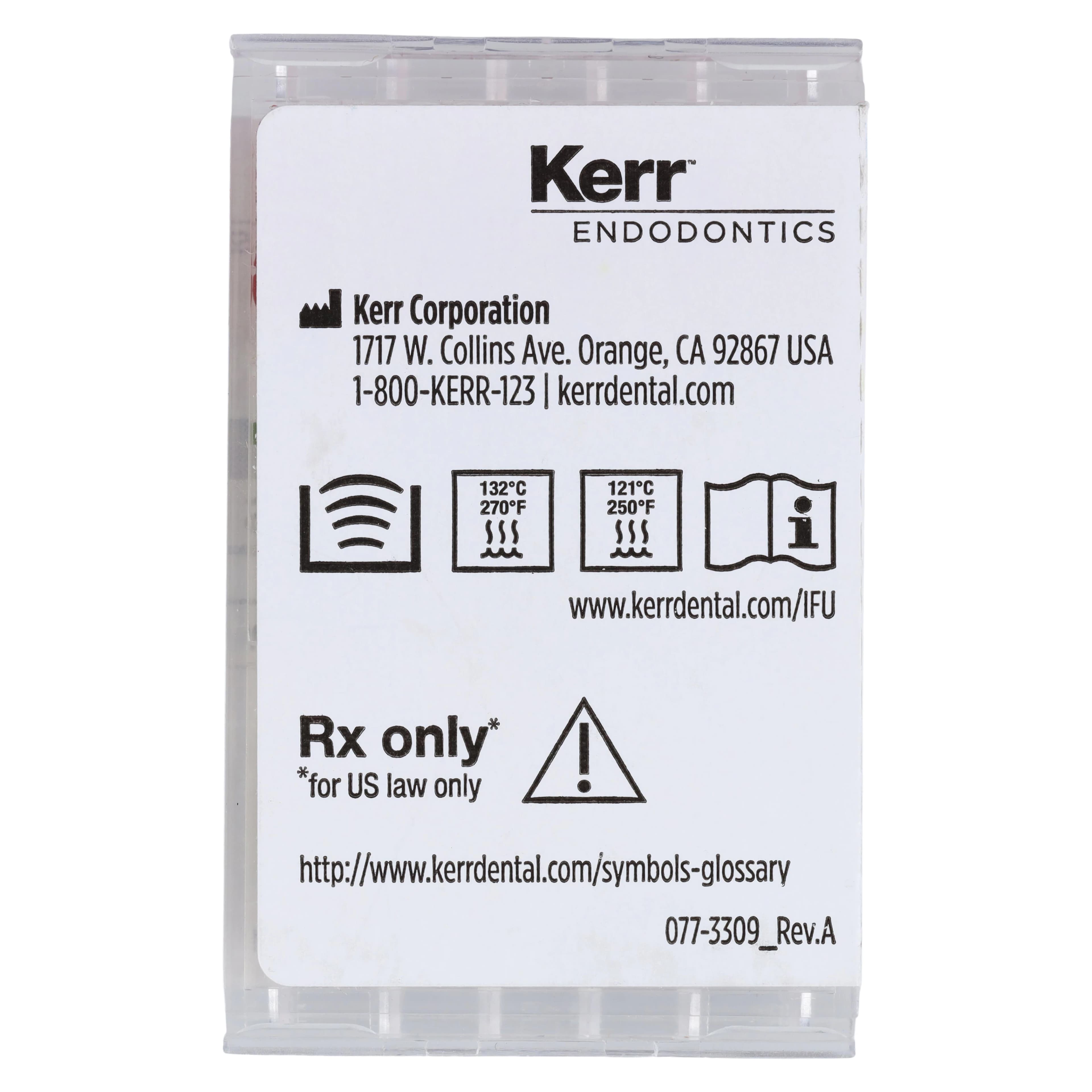 Kerr K-Flex Files, Stainless Steel, Size #25, 21mm, Red, 6/Pack, 15306 thumbnail 6