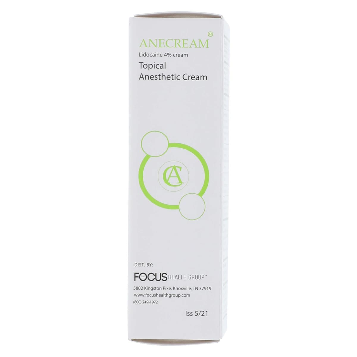 Anecream Lidocaine Cream 4%, 15g Tube thumbnail 7